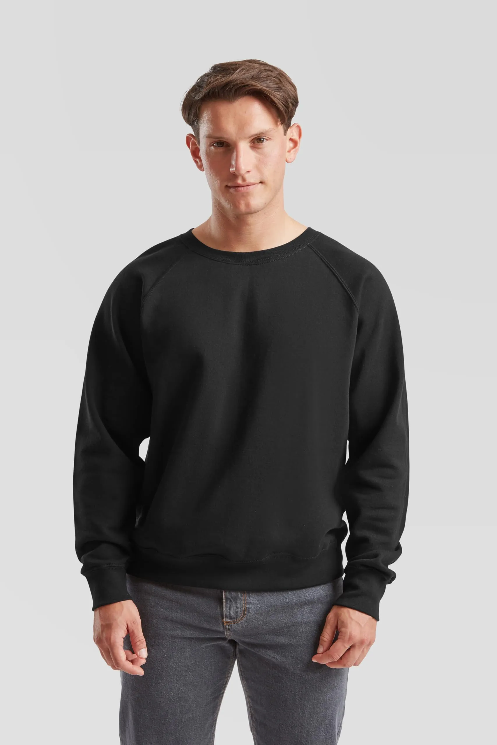 Fruit of the Loom Classic Felpa con Cappuccio, Nero, S - immagine 3