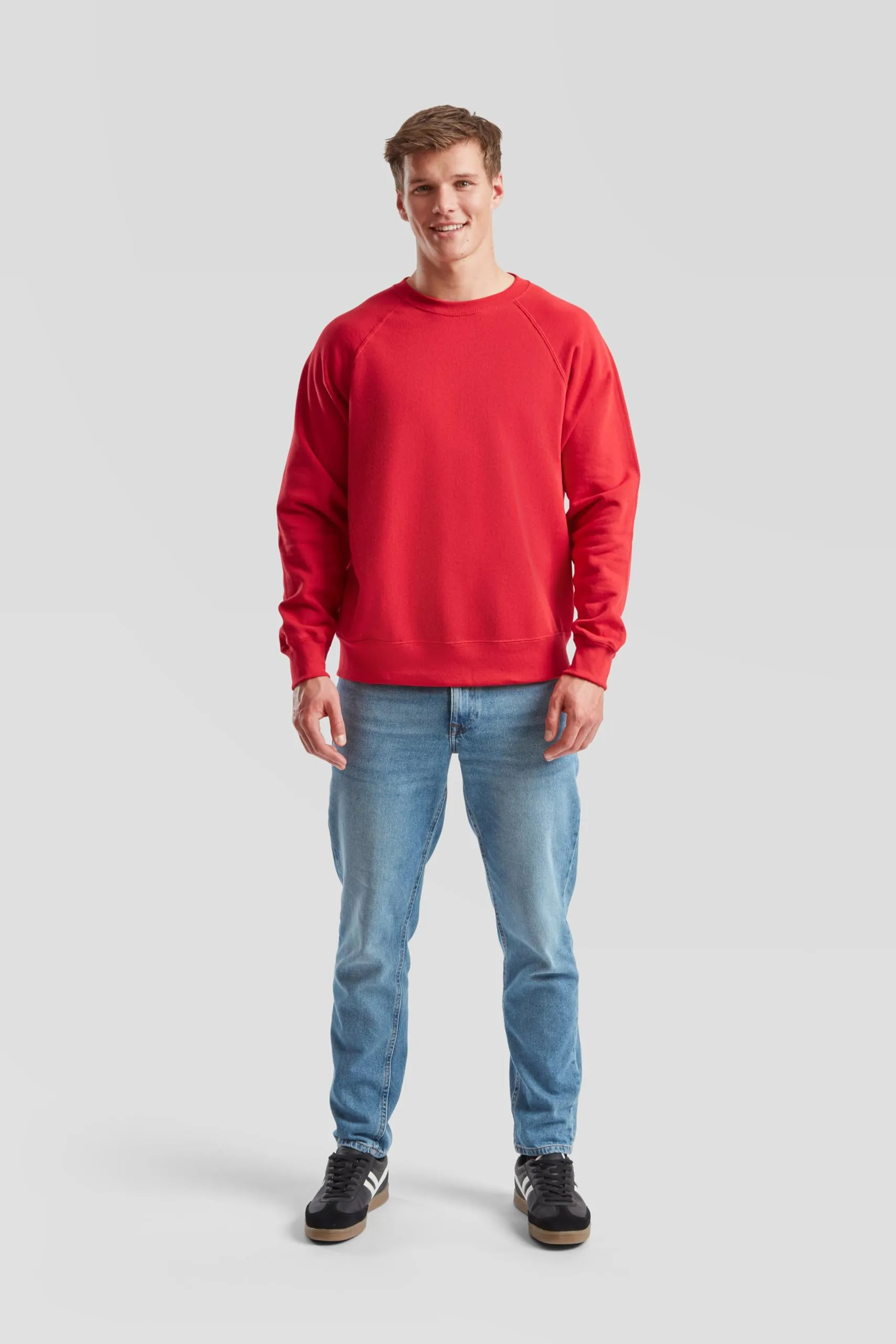 Fruit of the Loom Classic Felpa con Cappuccio, XXL, Rosso - immagine 2