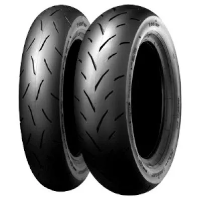 Dunlop TT 93 GP 130/70-12 TL 62L Rear Tyre - immagine 1