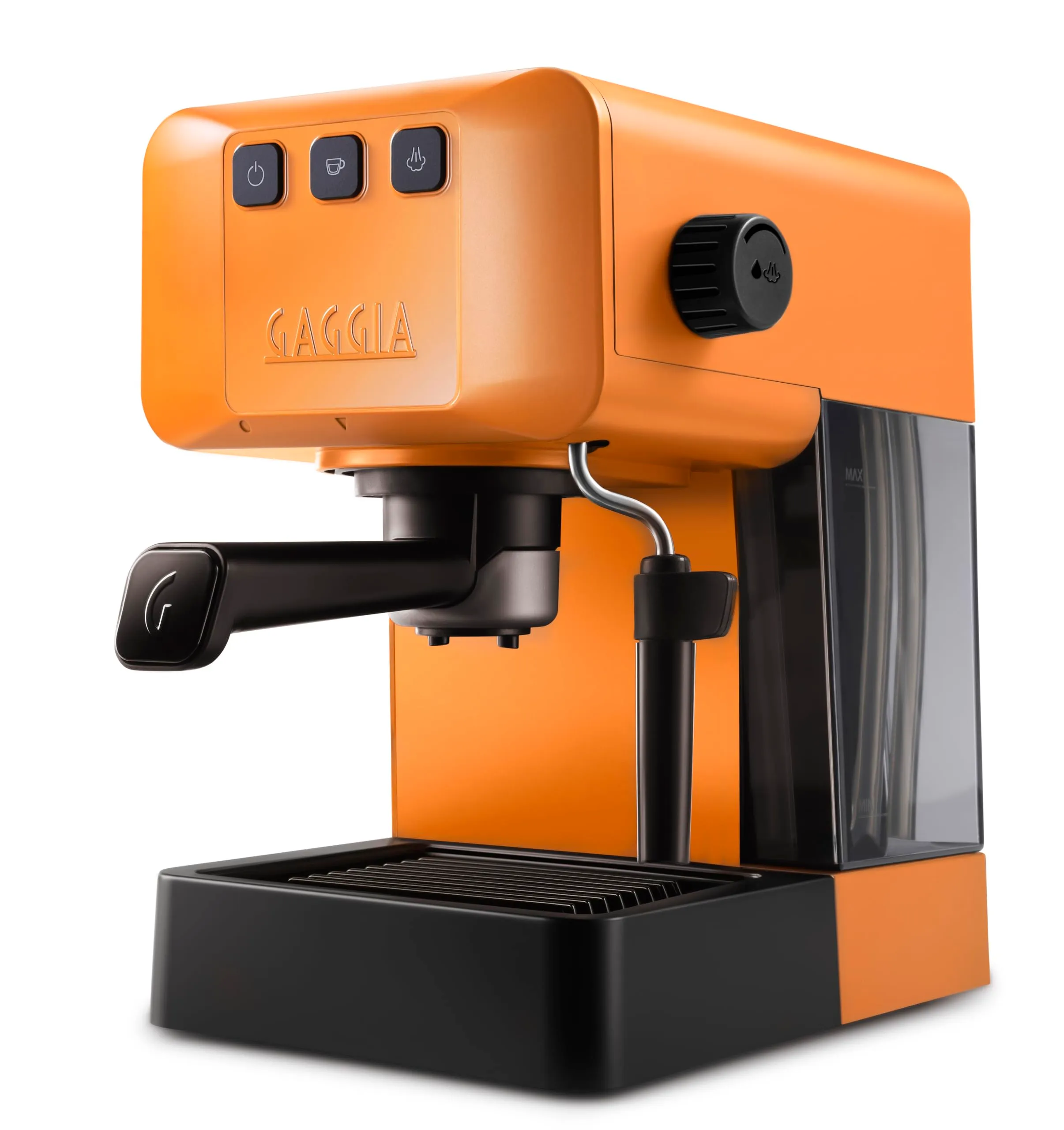 Gaggia EG2109 Macchina da Caffè Espresso Manuale, Macinato o Cialde, 15 bar, Arancione - immagine 2