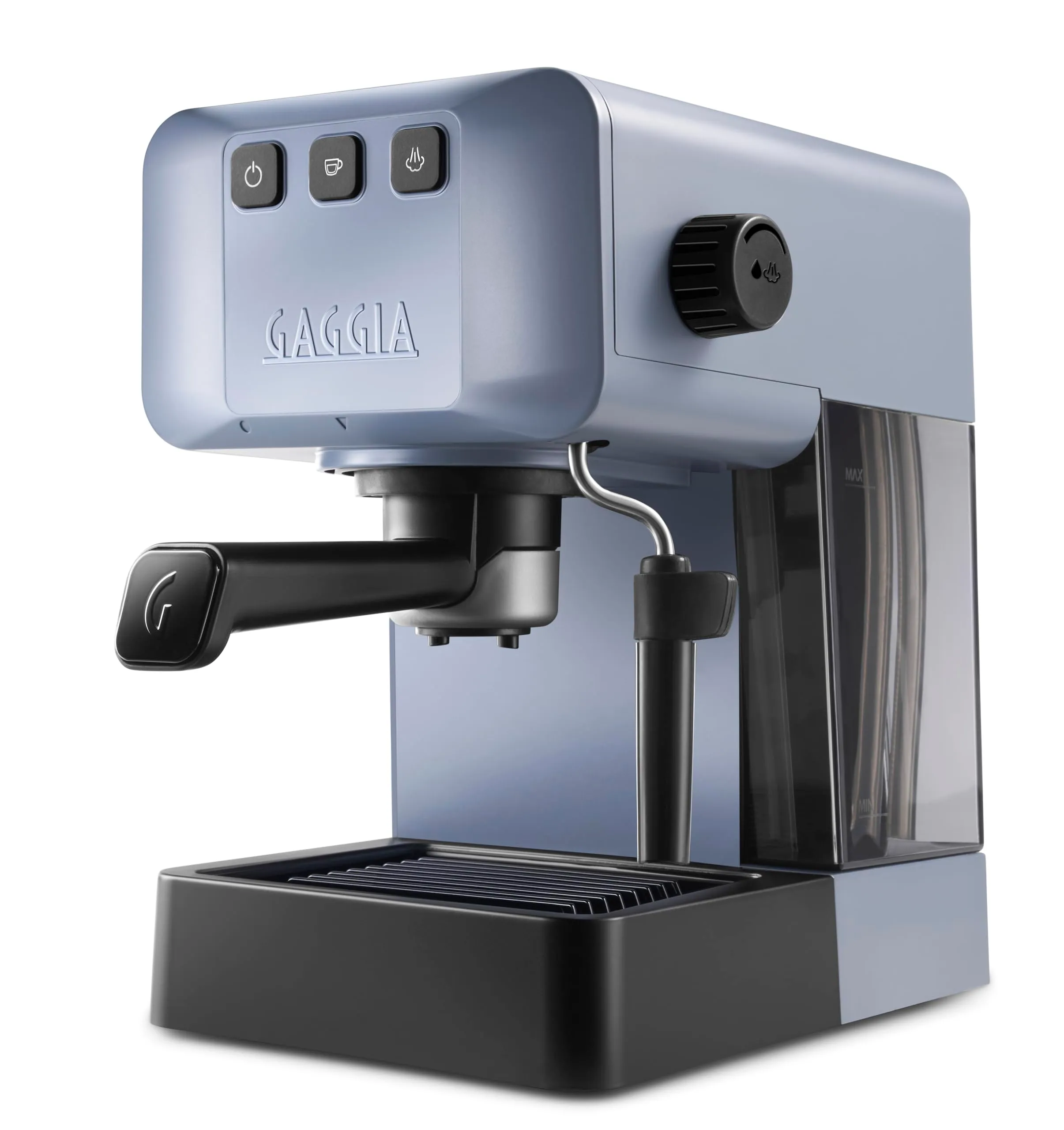 Gaggia EG2109 Macchina da Caffè Espresso Manuale, Macinato o Cialde, Modello 2023, Grey - immagine 3