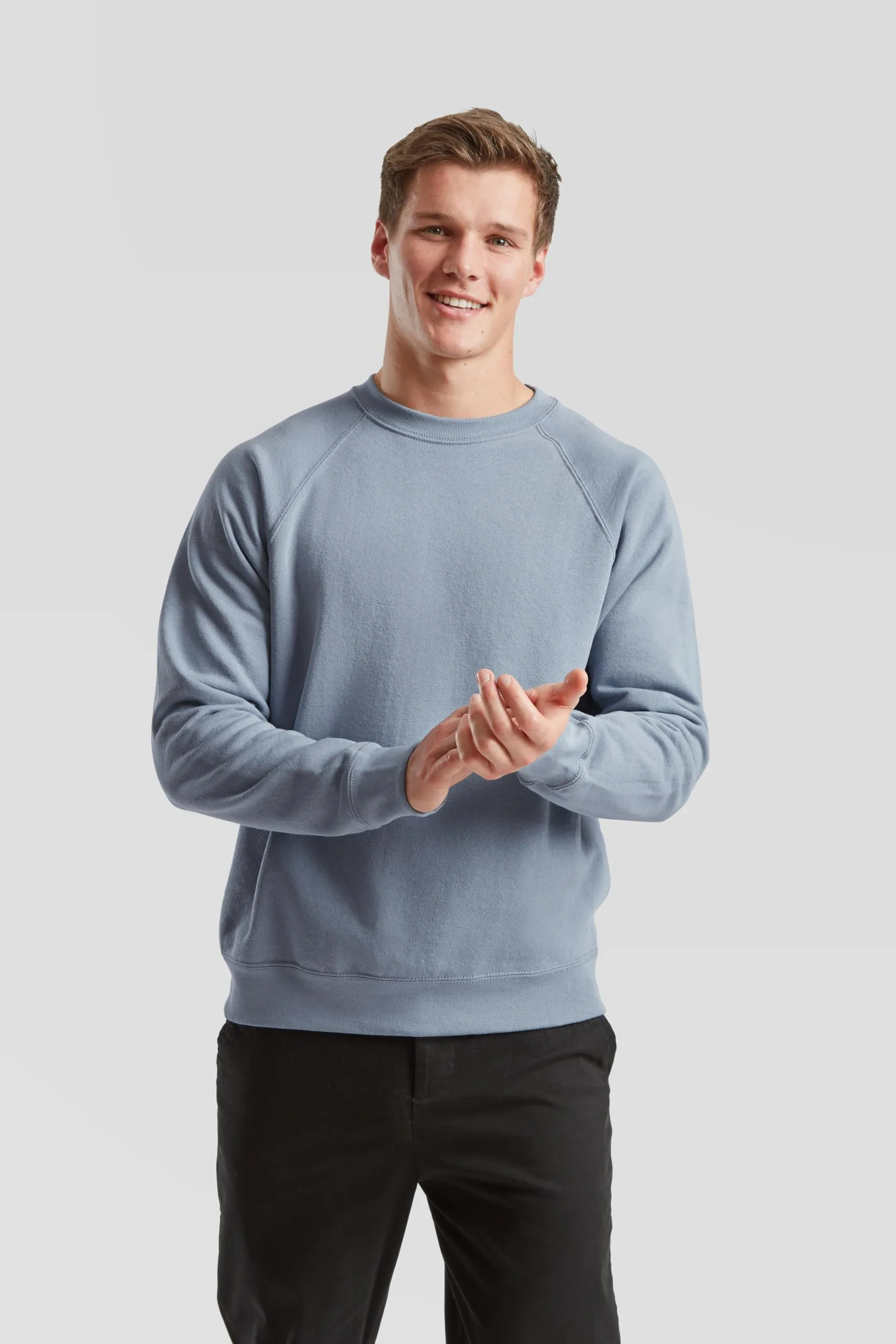 Fruit of the Loom Felpa Classica Maniche Raglan, L - immagine 3