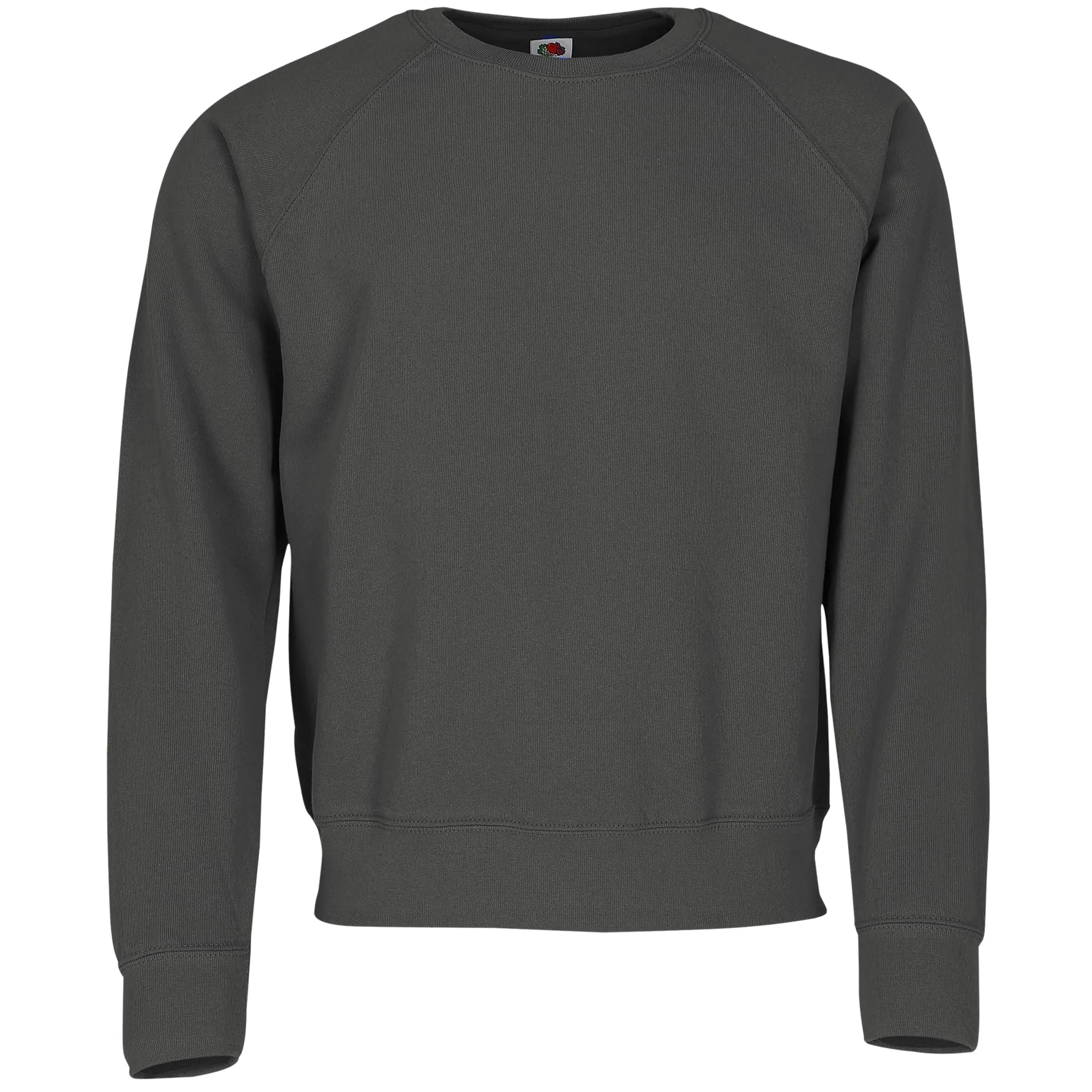 Fruit of the Loom Felpa Classic Raglan, XXL, Grafite - immagine 1