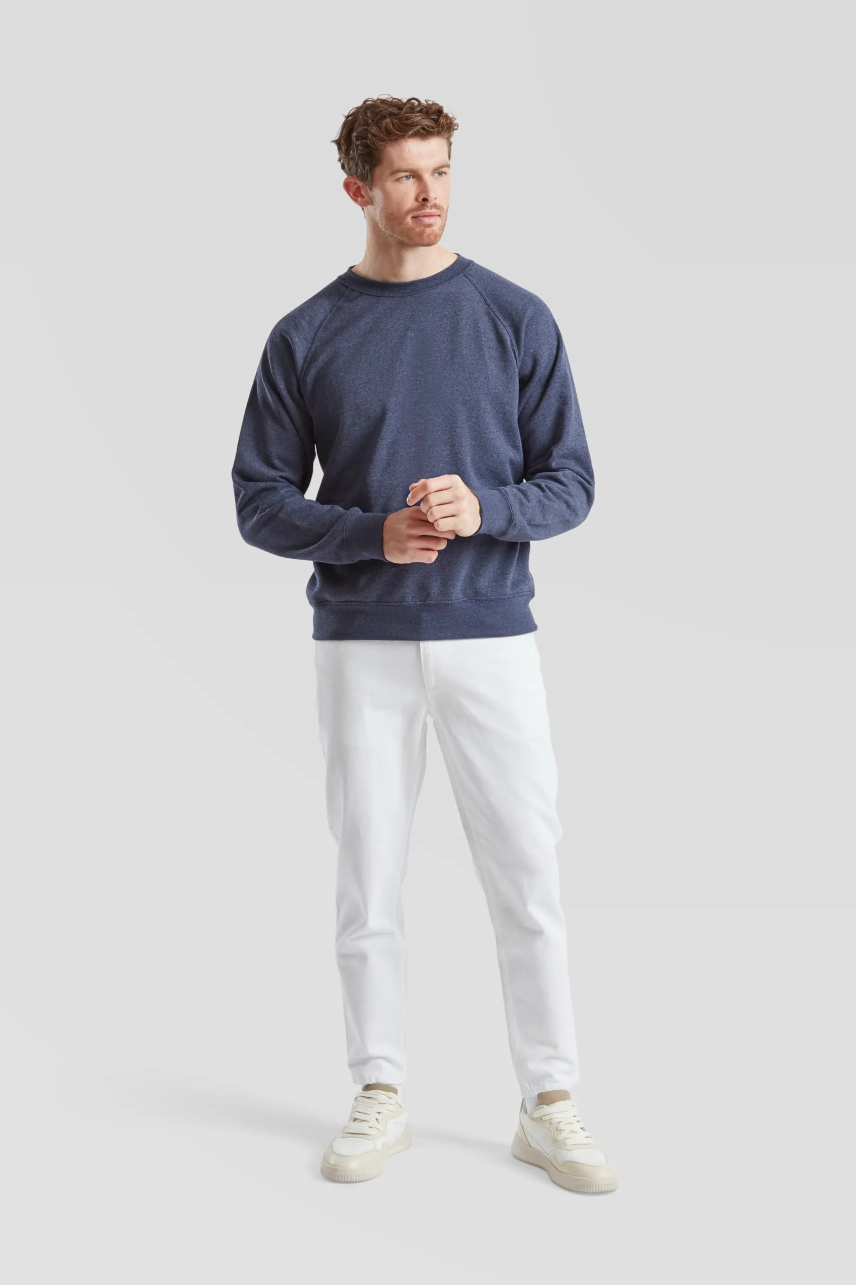 Fruit of the Loom Classic Felpa con cappuccio, Blu marino, XL - immagine 2