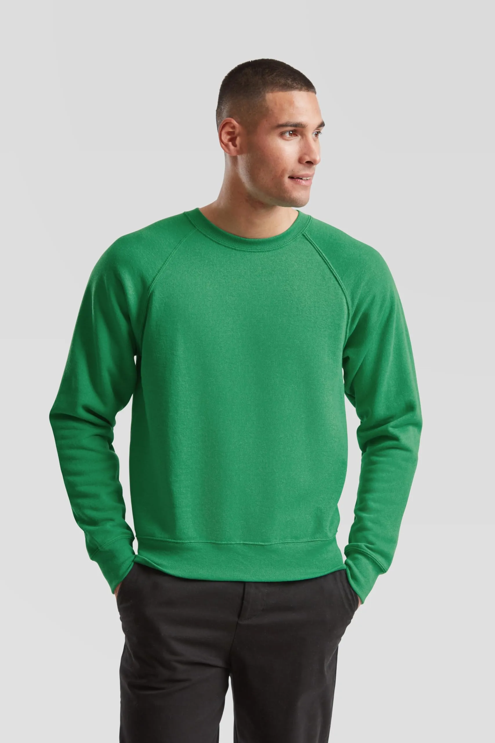Fruit of the Loom Felpa Classica con maniche raglan, M - immagine 3