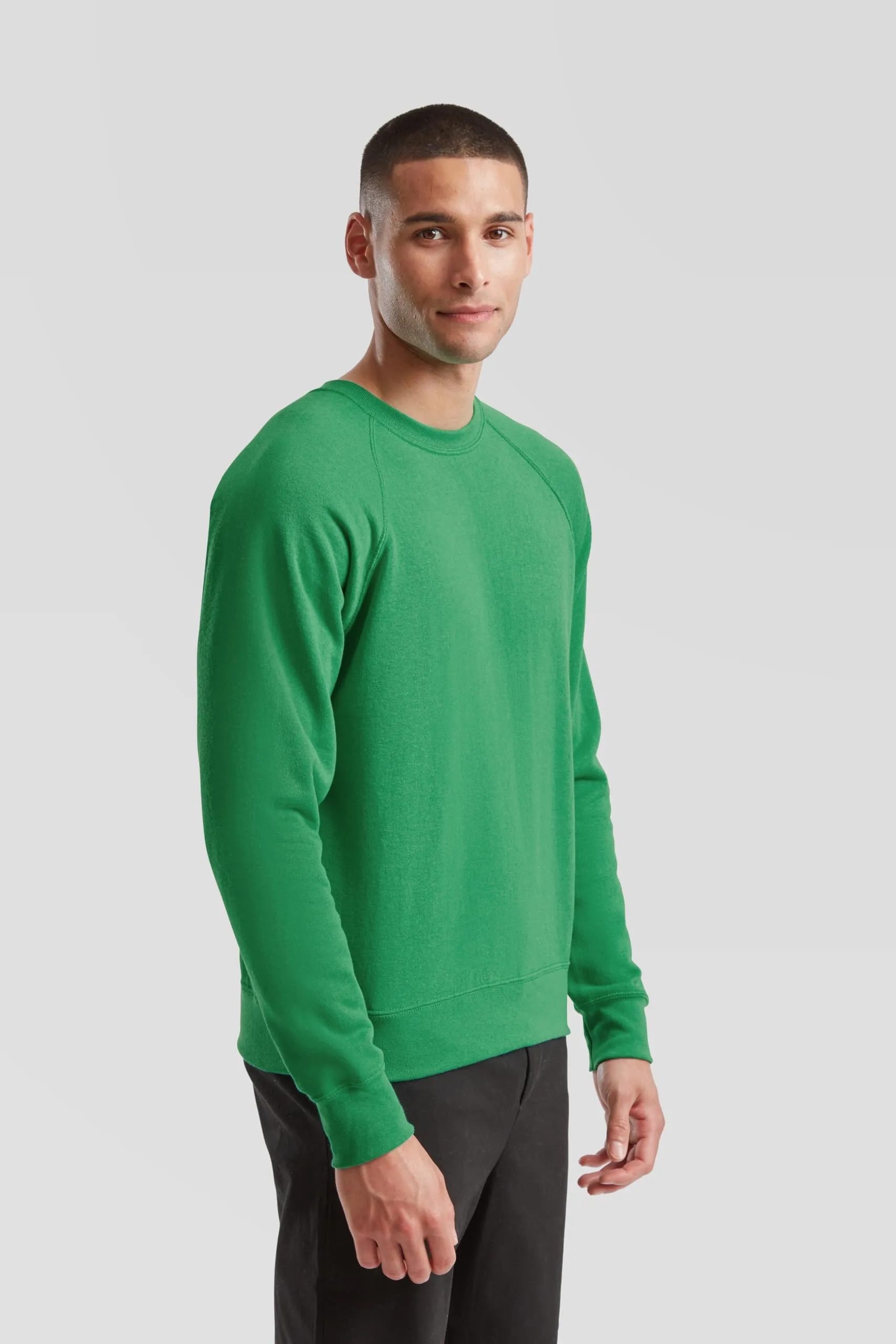 Fruit of the Loom Felpa Classica con Maniche Raglan, S - immagine 4