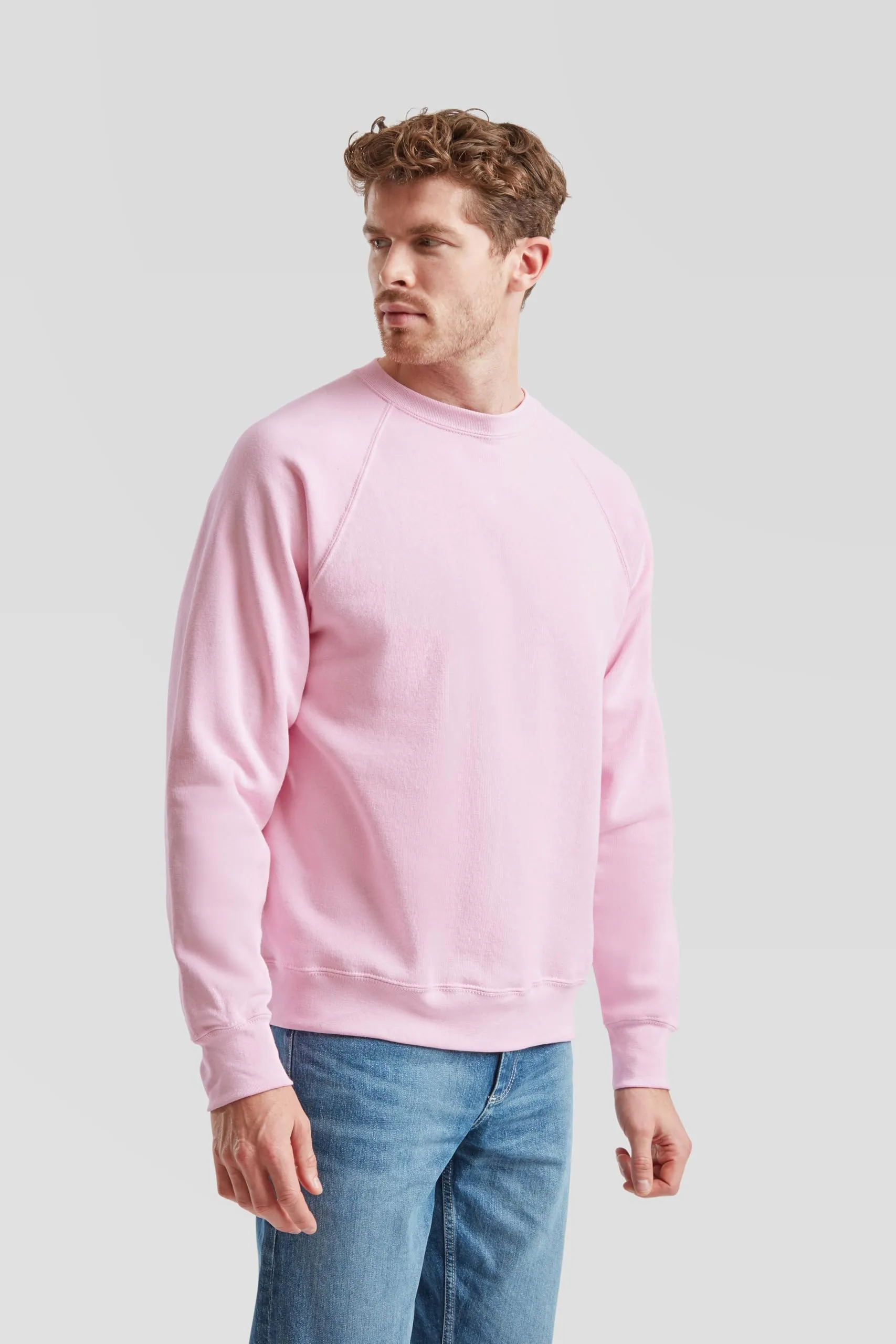 Fruit of the Loom Felpa Classica con Maniche Raglan, S - immagine 4
