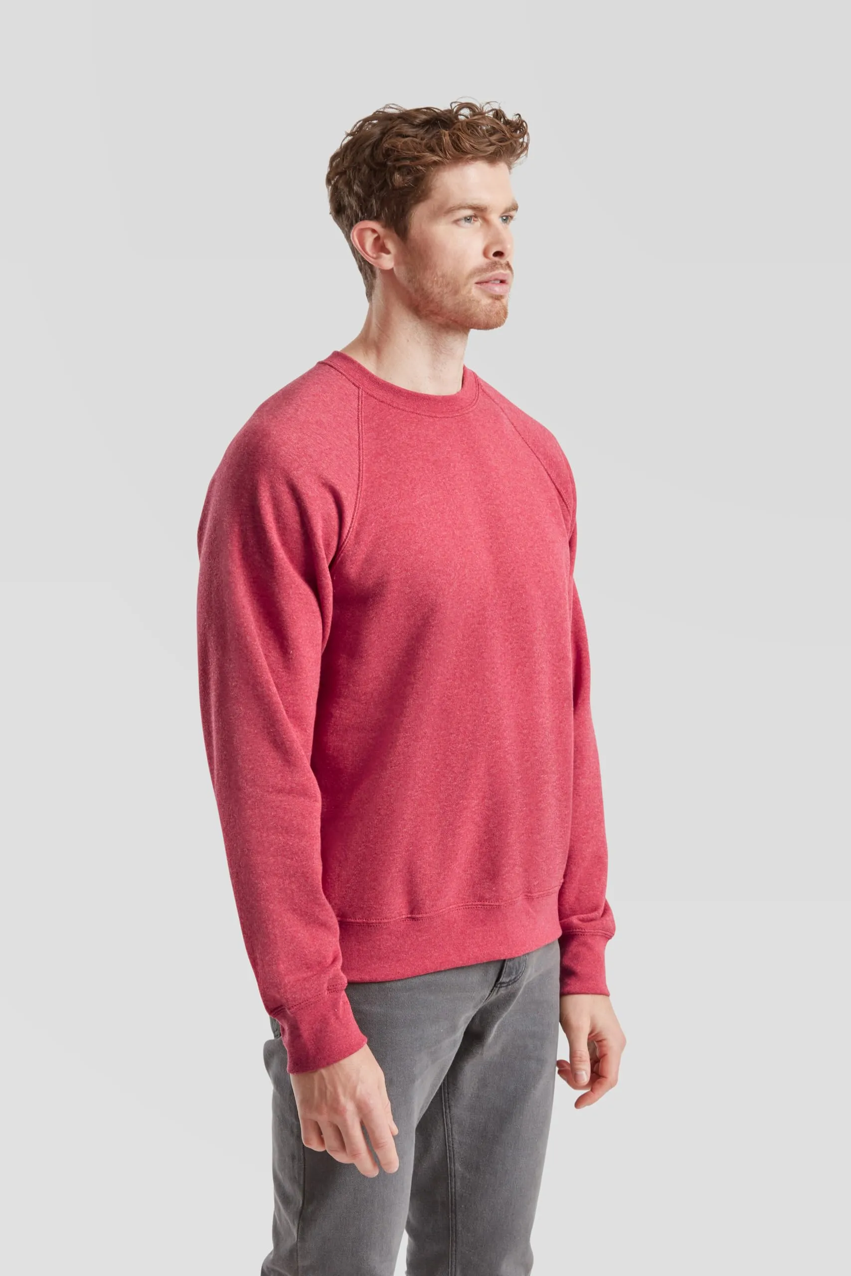 Fruit of the Loom Felpa classica con maniche raglan, M - immagine 4