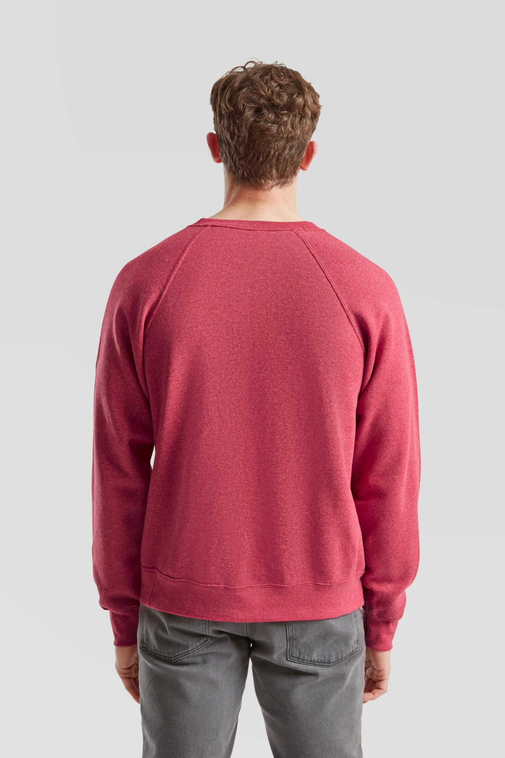 Fruit of the Loom Felpa classica con maniche raglan, M - immagine 5
