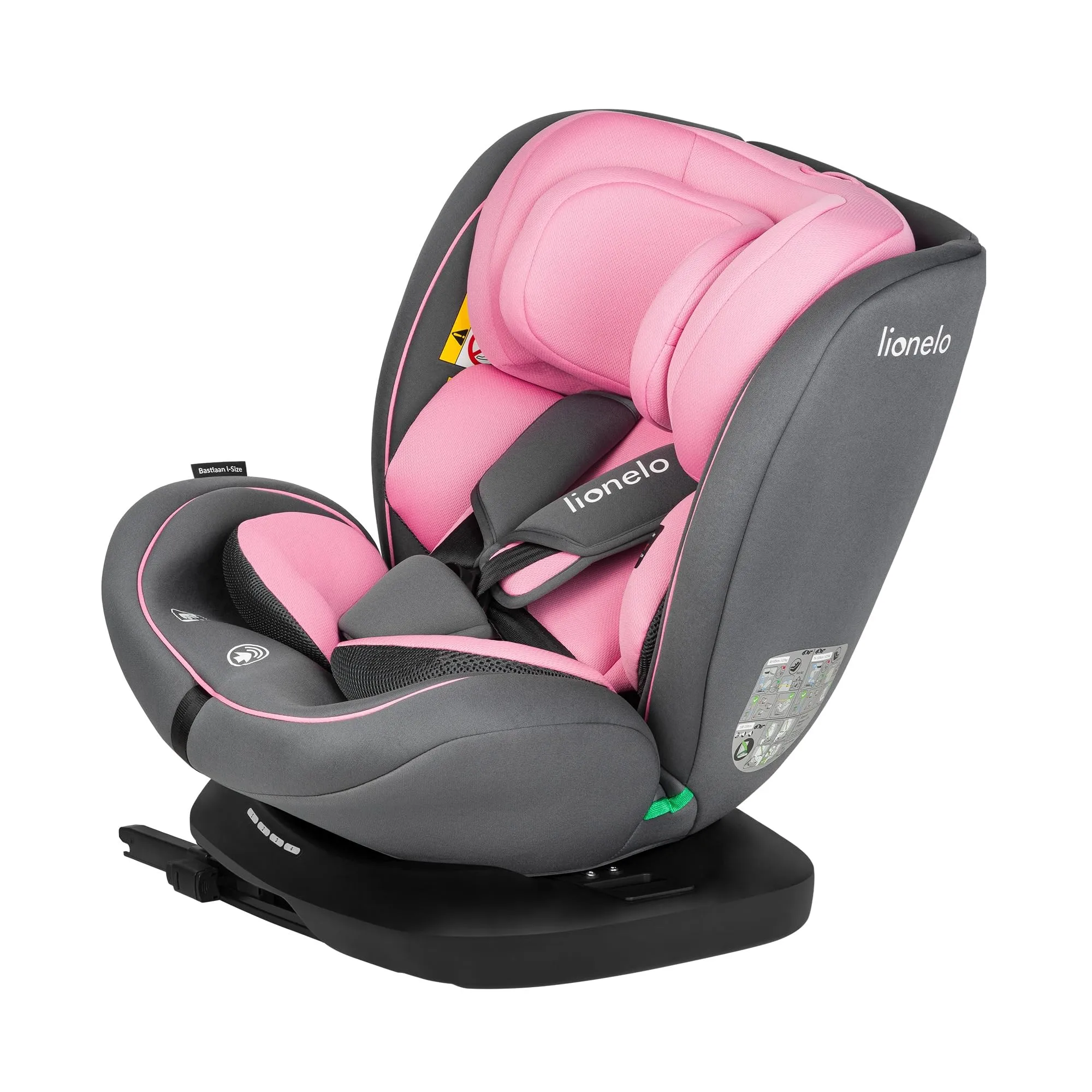 Lionelo Bastiaan i-Size Seggiolino Auto ISOFIX 360° 40-150 cm (0-12 anni) - immagine 1