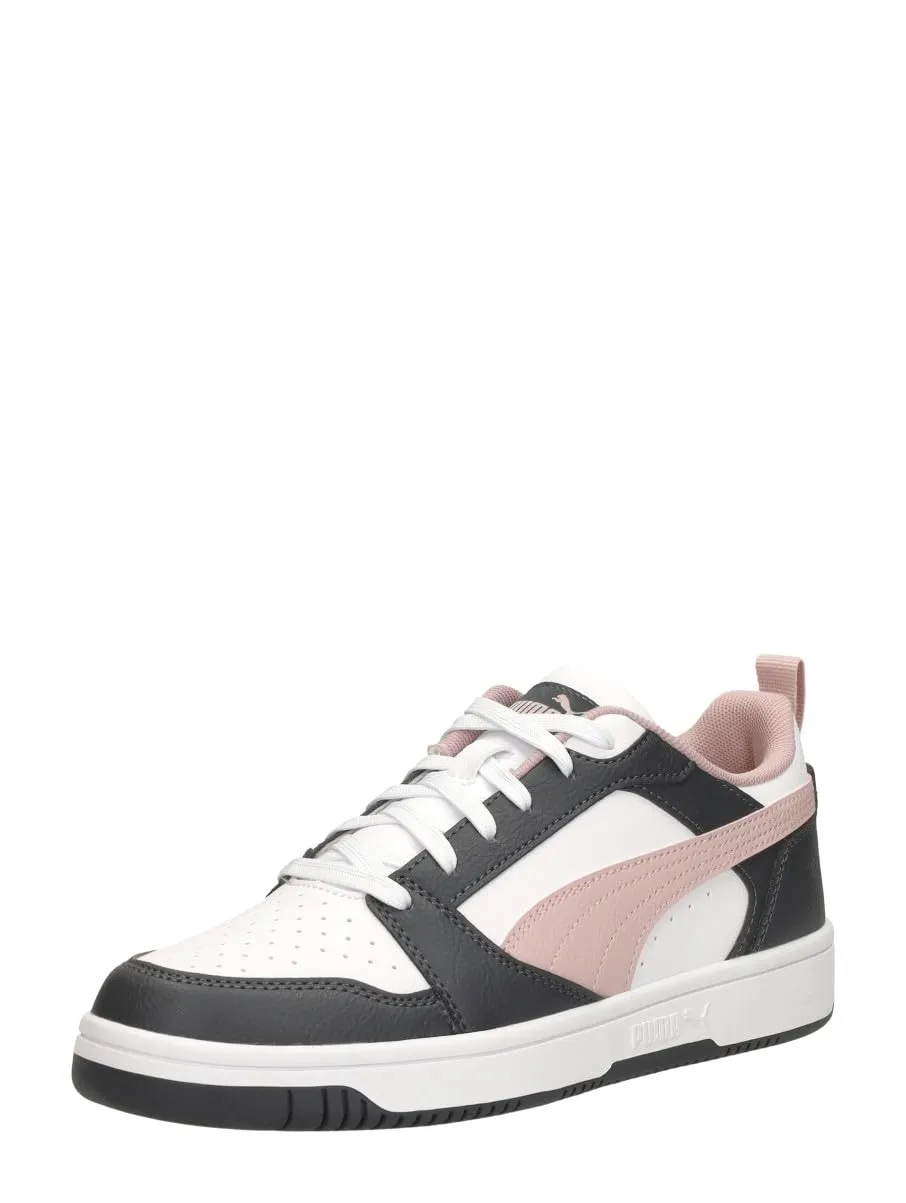 PUMA Rebound V6 Low Sneaker Unisex - Strong Gray Mauve Mist White, 44.5 EU - immagine 4