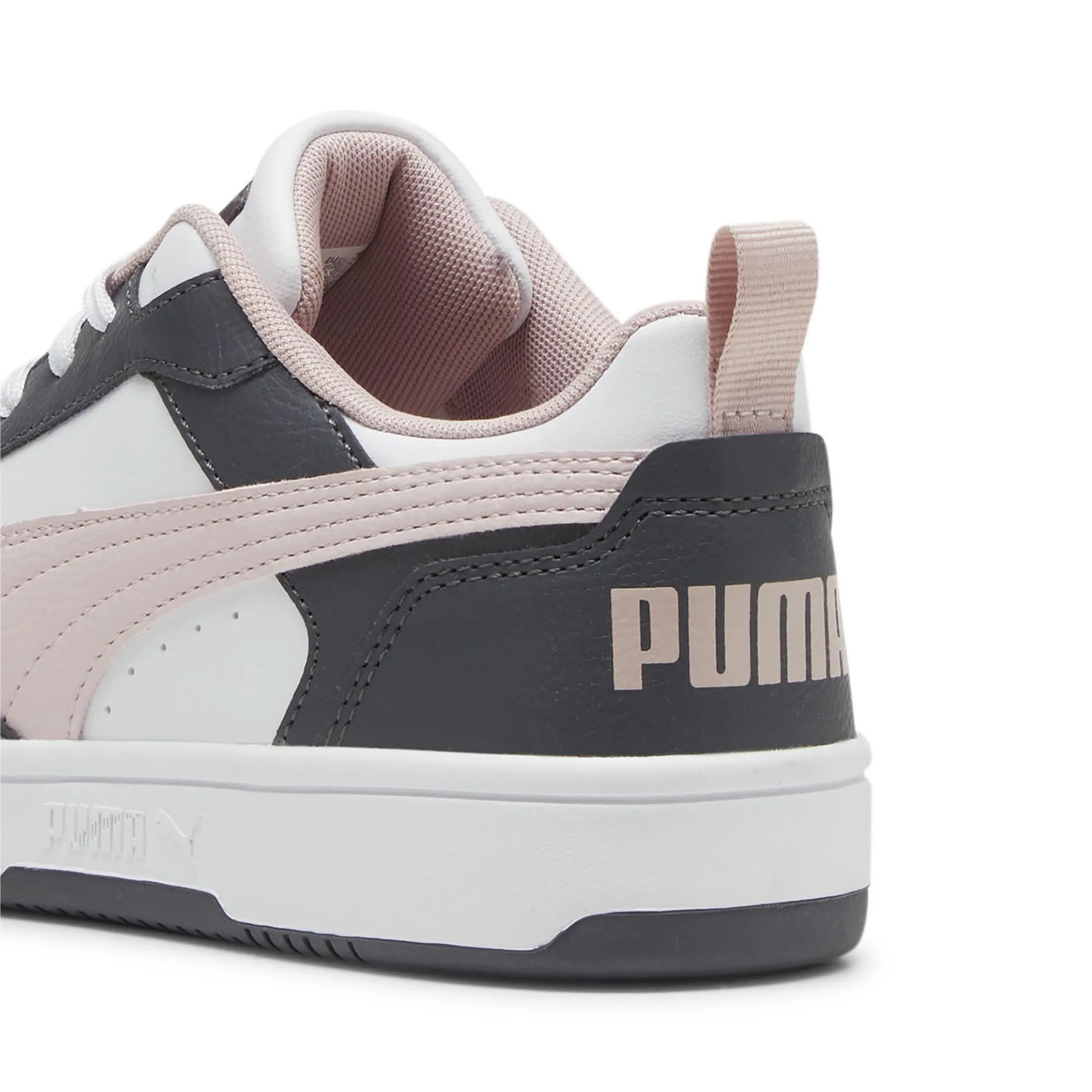 Puma Rebound V6 Low Sneaker, Strong Gray Mauve Mist White, 48.5 EU - immagine 5