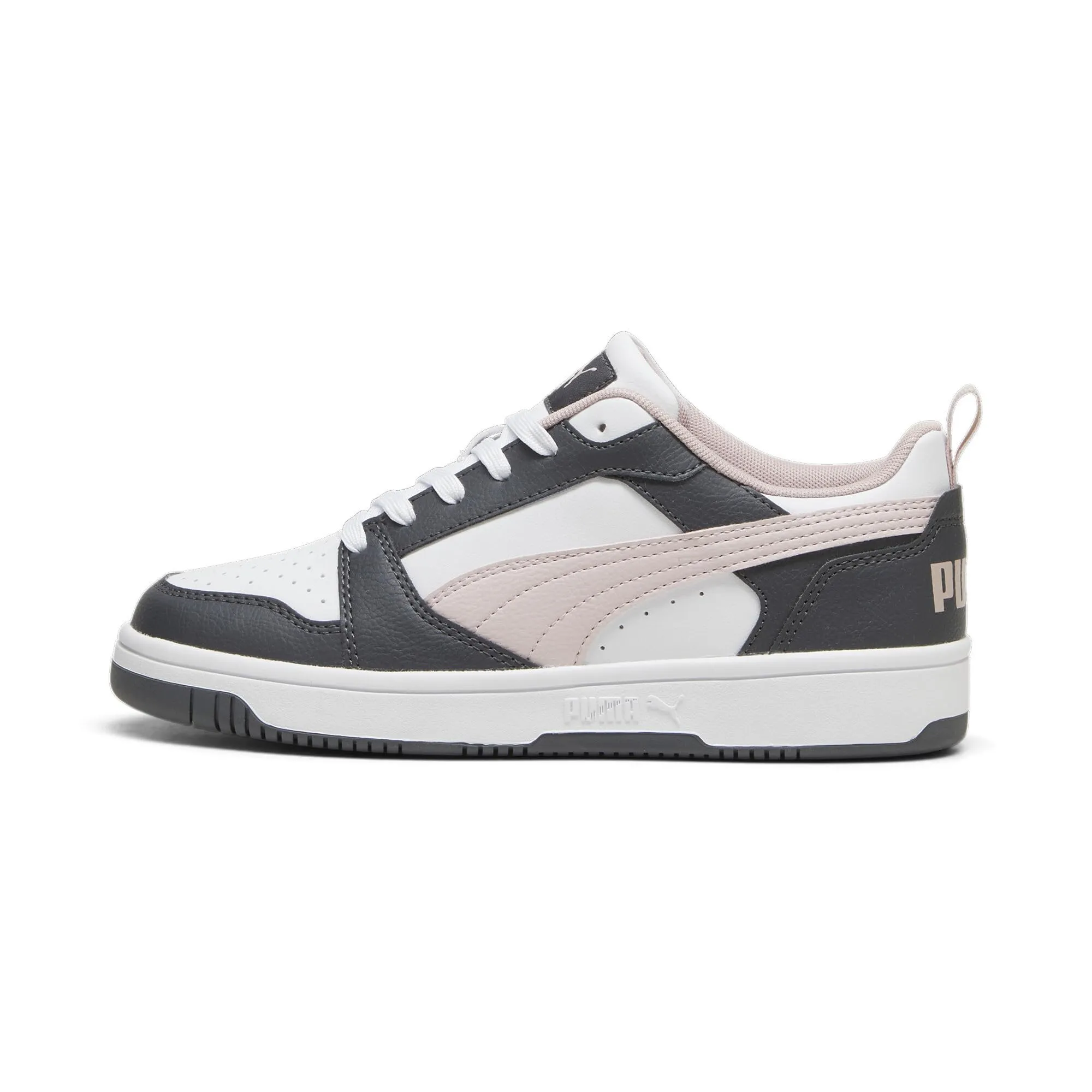 Puma Rebound V6 Low Sneaker, Strong Gray Mauve Mist White, 48.5 EU - immagine 6