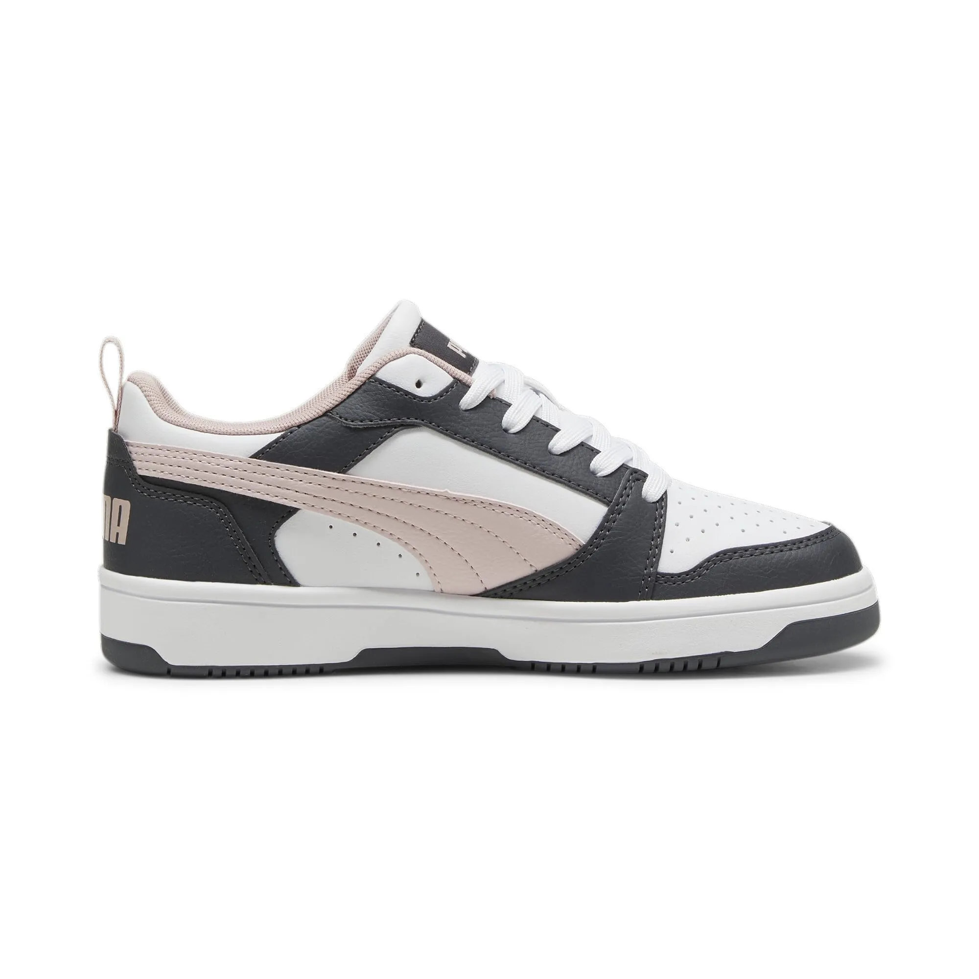 Puma Rebound V6 Low Sneaker, Strong Gray Mauve Mist White, 48.5 EU - immagine 8
