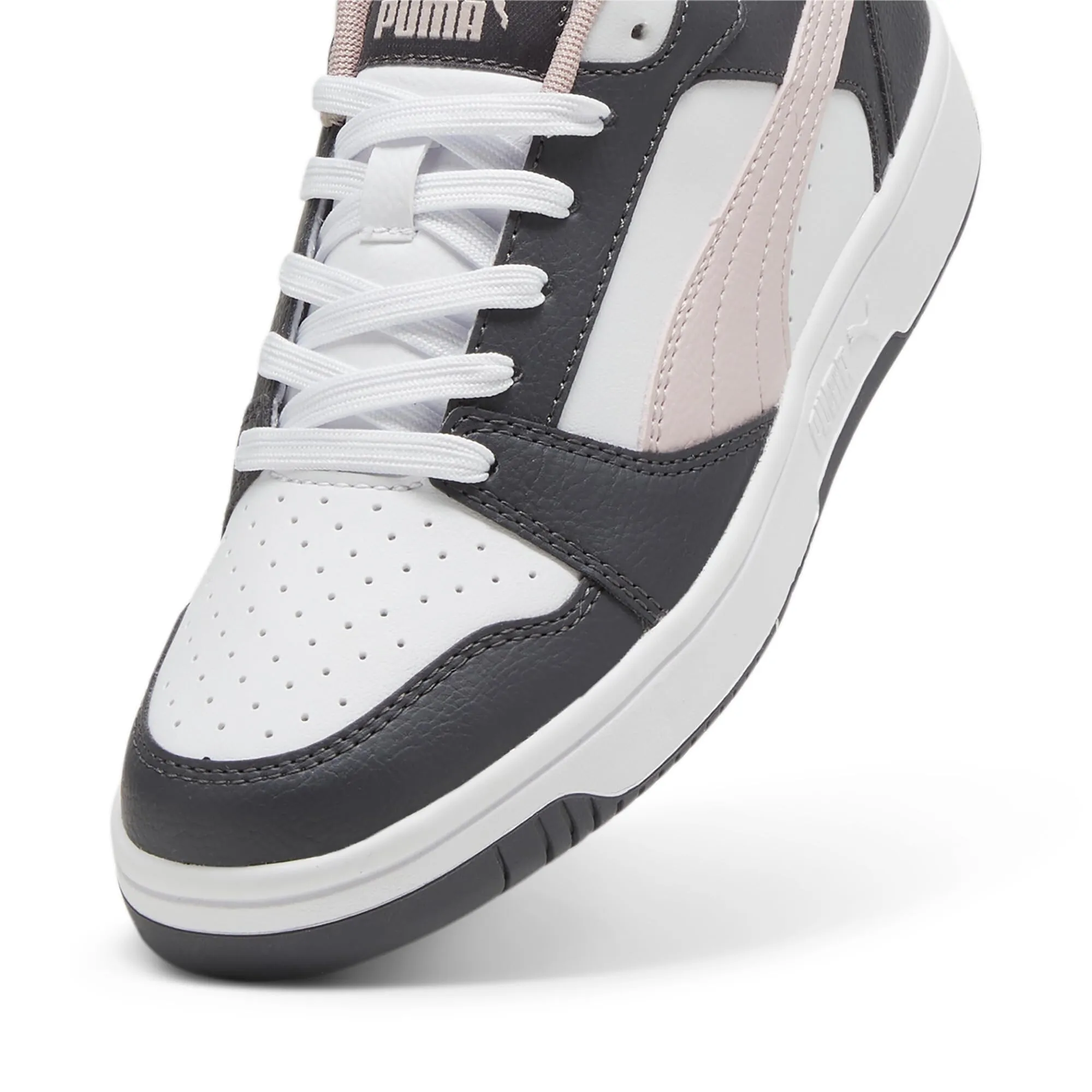 Puma Rebound V6 Low Sneaker, Strong Gray Mauve Mist White, 48.5 EU - immagine 9