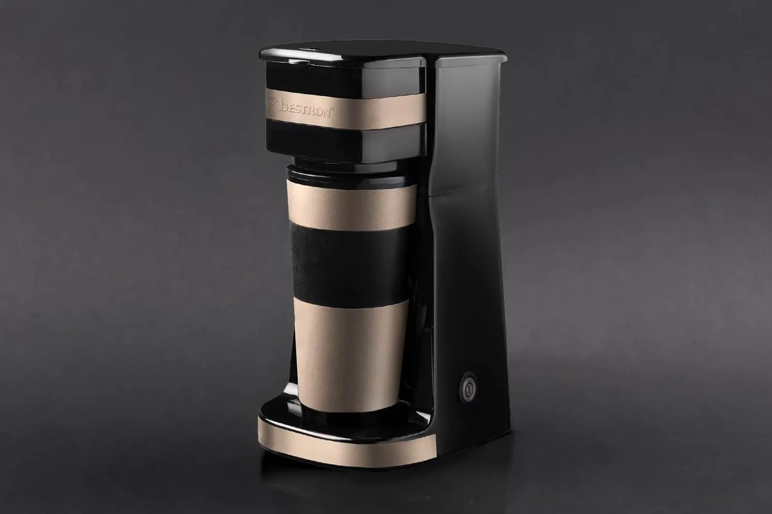 Bestron ACM112SAT Caffettiera da campeggio per caffè macinato, 750W, Acciaio Inox, Beige Satinato - immagine 3