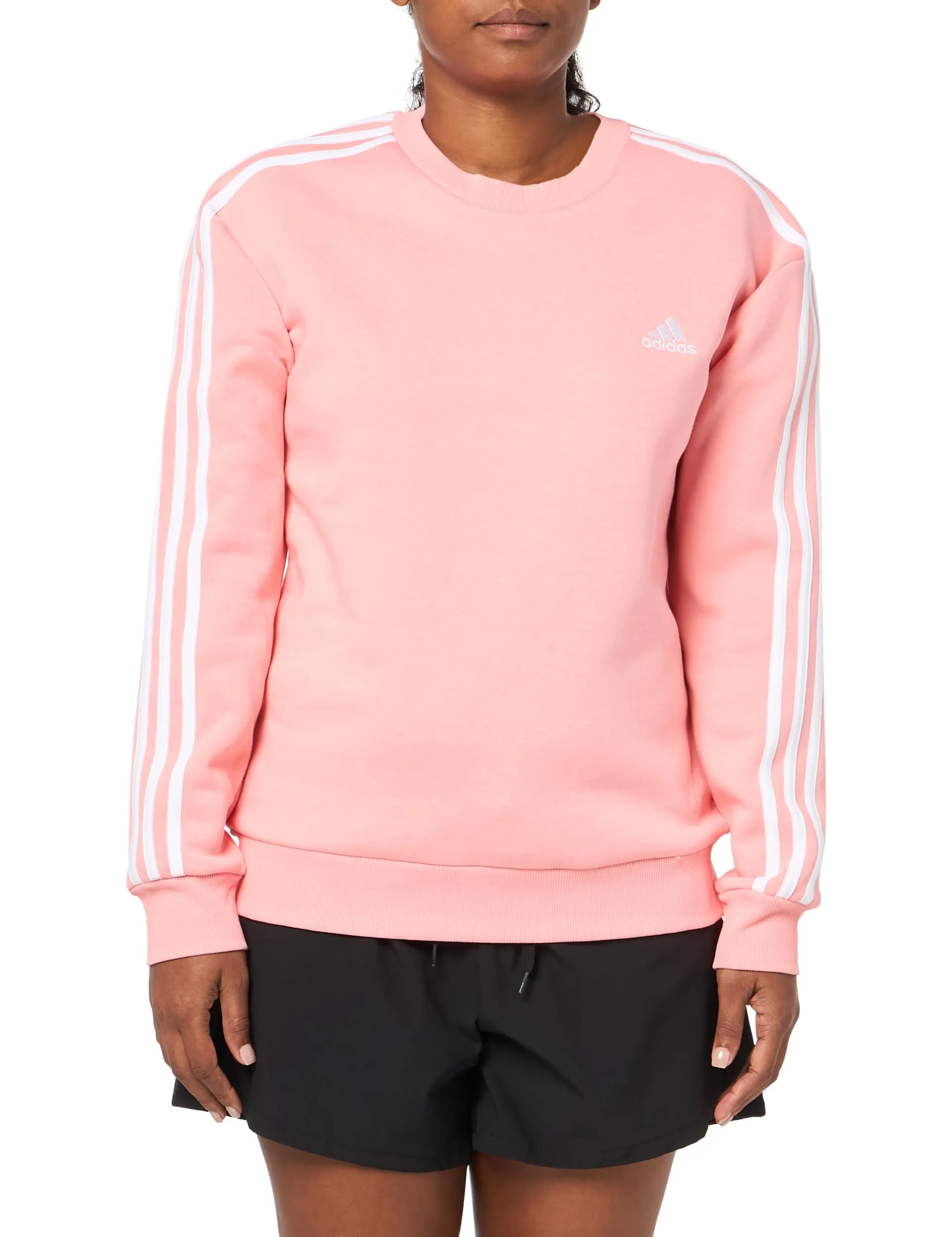 Adidas Felpa da donna Essentials in pile con 3 strisce, S - immagine 1
