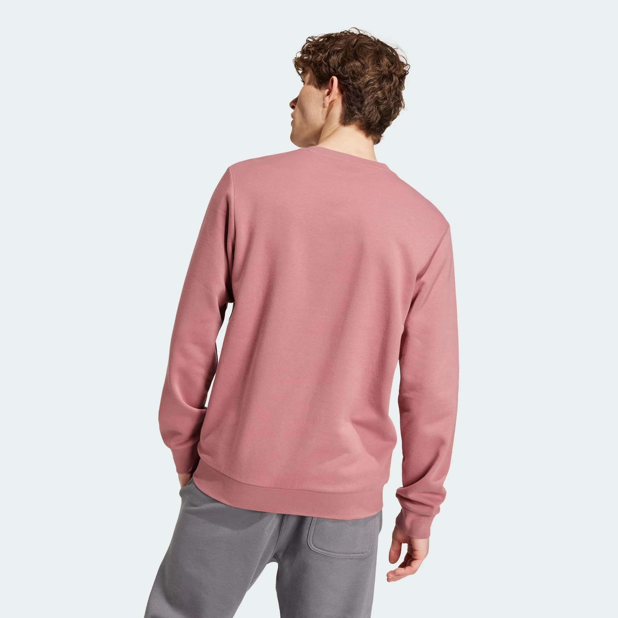 Adidas Essentials - Felpa a girocollo da uomo, XXL - immagine 5