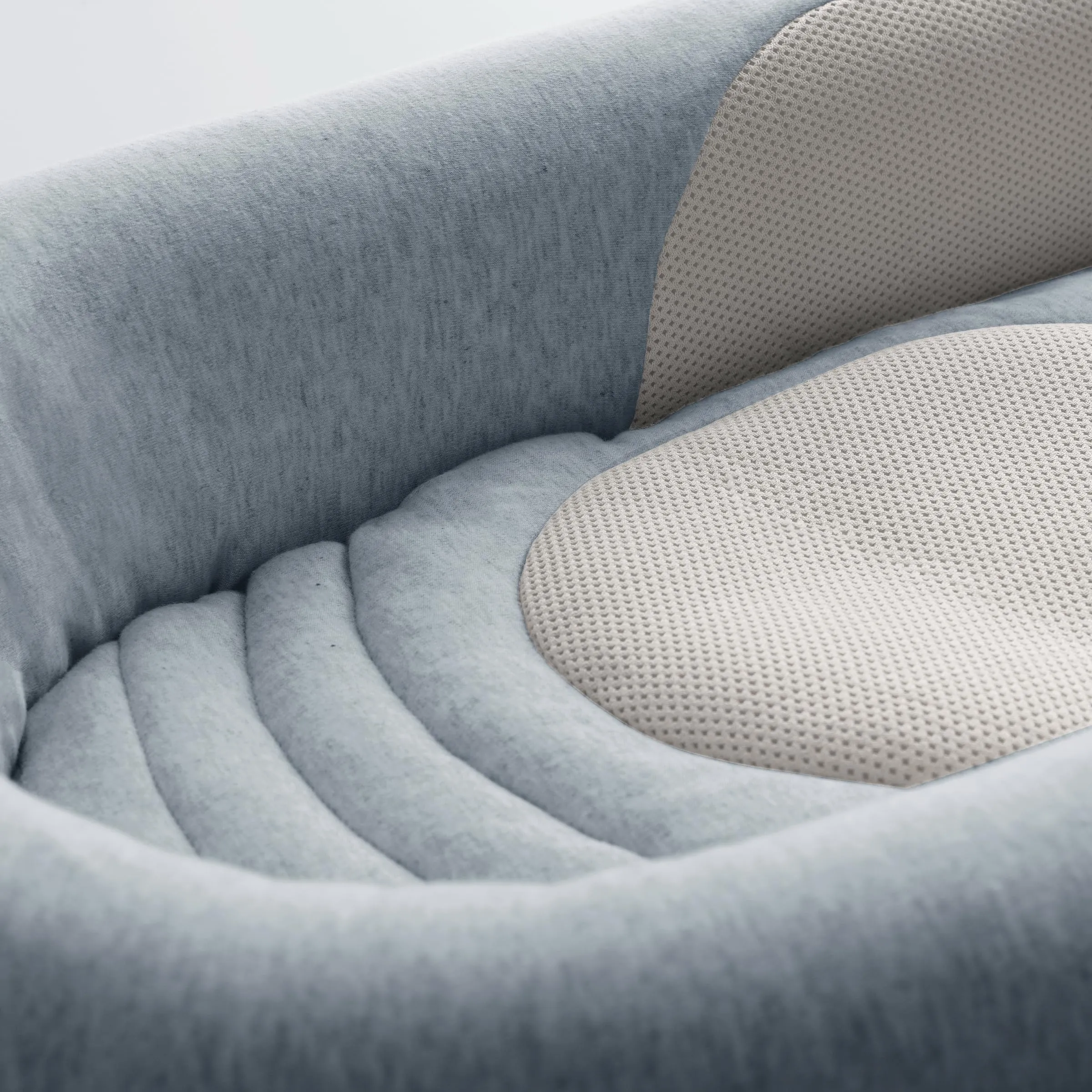 Inglesina Welcome Pod Baby Nest Ergonomico 0-8 Mesi in Bambù e Cotone, Peaceful Blue - immagine 6