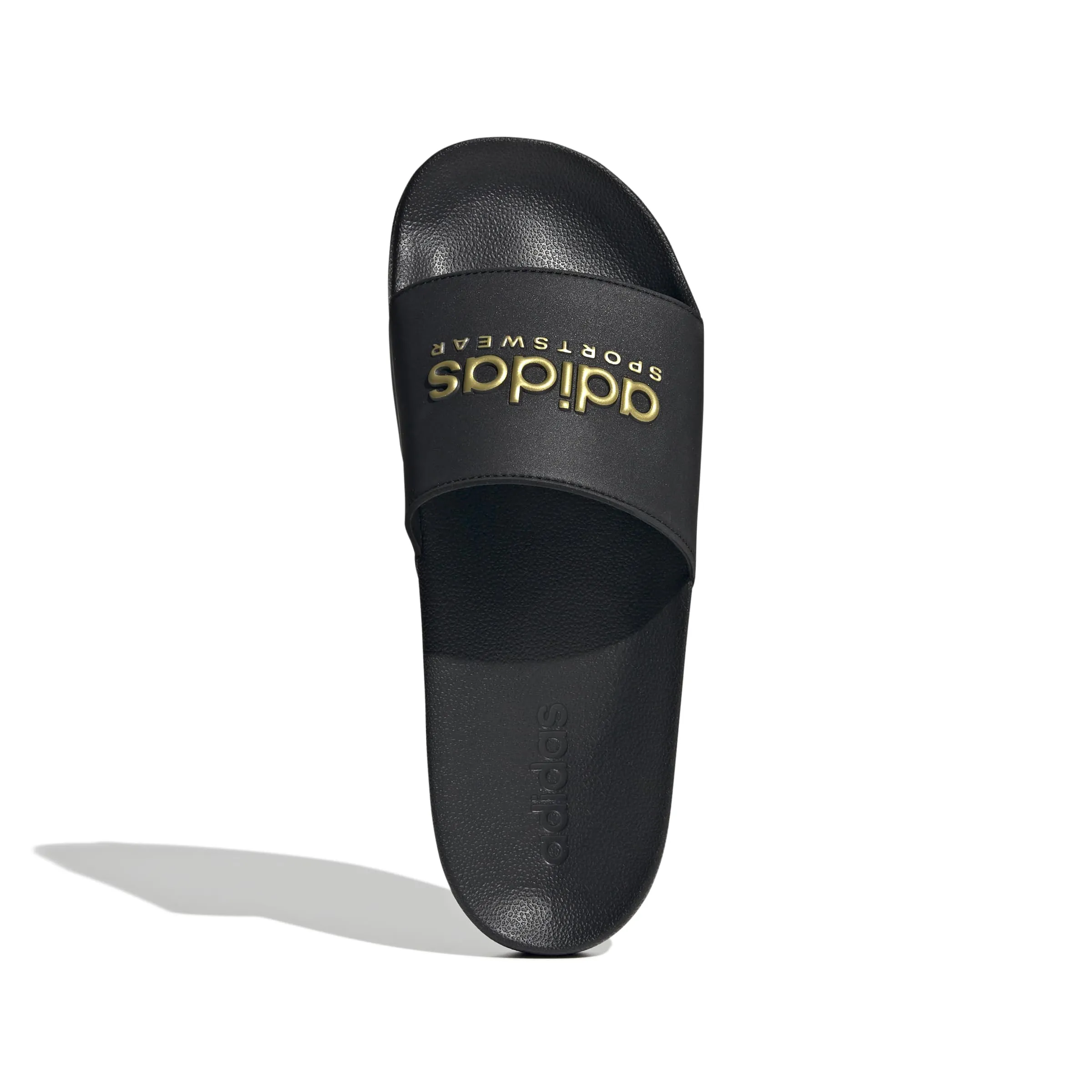 adidas Adilette Shower Slides, Coreblack Coreblack Mattegold, 48.5 EU - immagine 4