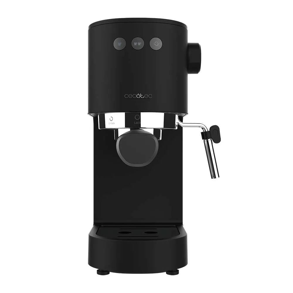 Cecotec Cafelizzia Fast Macchina da Caffè Espresso, 1350 W, 20 bar, Thermoblock, Vaporizzatore Orientabile, Nero - immagine 1