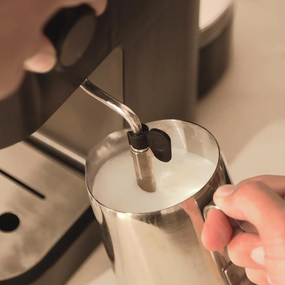 Cecotec Cafelizzia Fast Macchina da Caffè Espresso, 1350 W, 20 bar, Thermoblock, Vaporizzatore Orientabile, Nero - immagine 5