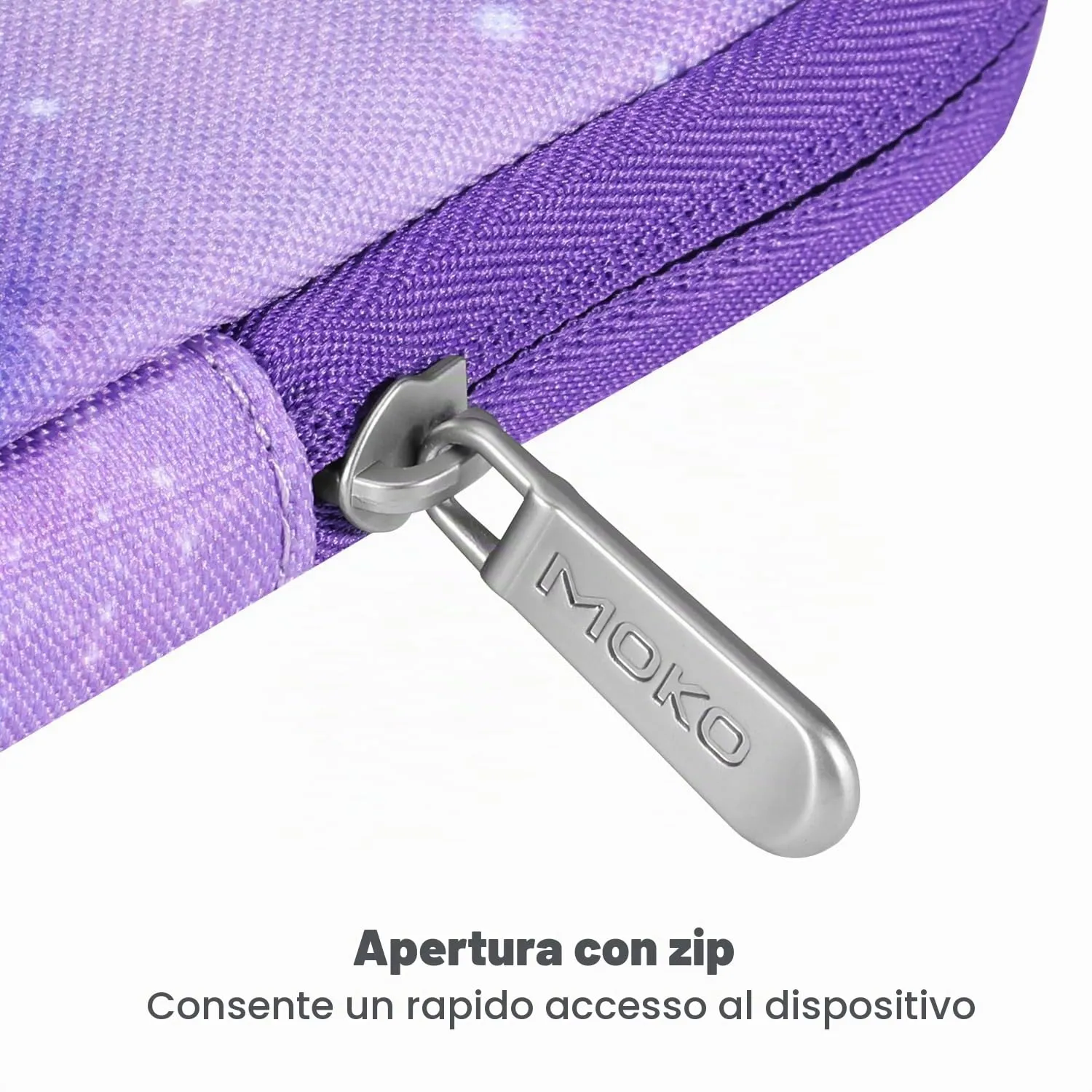 MoKo Borsa Sleeve per Tablet 9-11 Pollici, Sottile - immagine 5