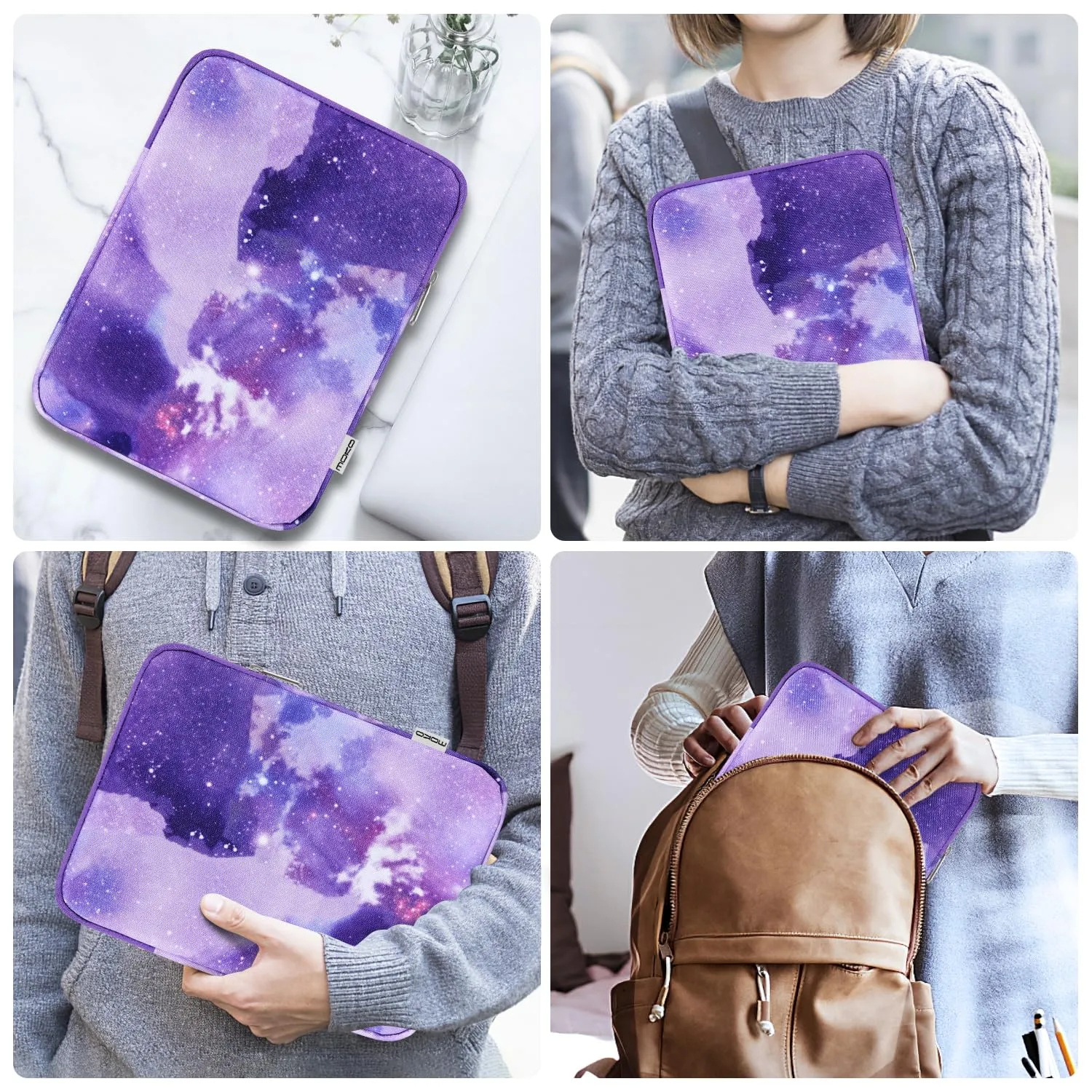 MoKo Borsa Sleeve per Tablet 9-11 Pollici, Sottile - immagine 8