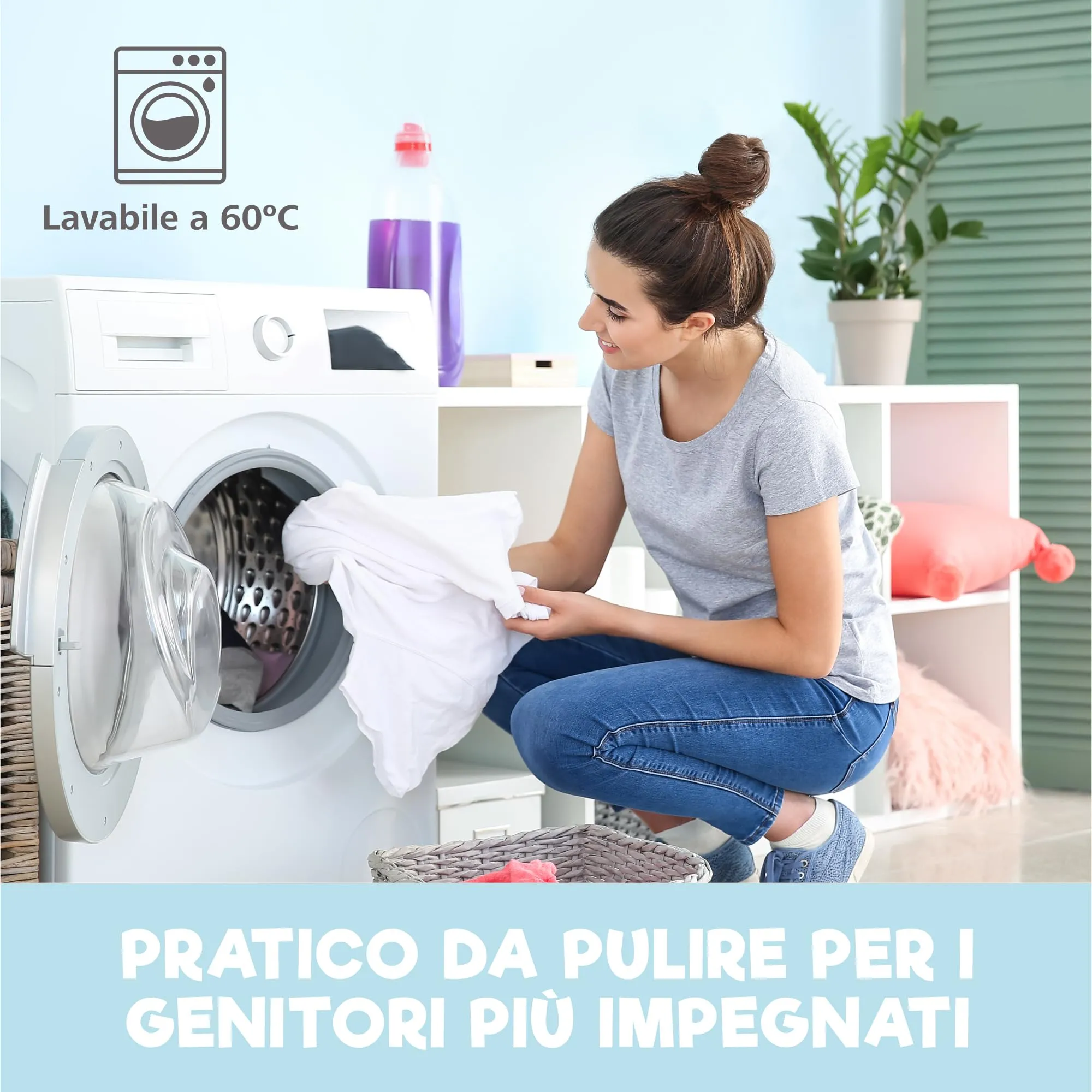 Sweety Fox - 2 Lenzuola culla Neonato 50x83 + 1 Coprimaterasso Impermeabile - immagine 7