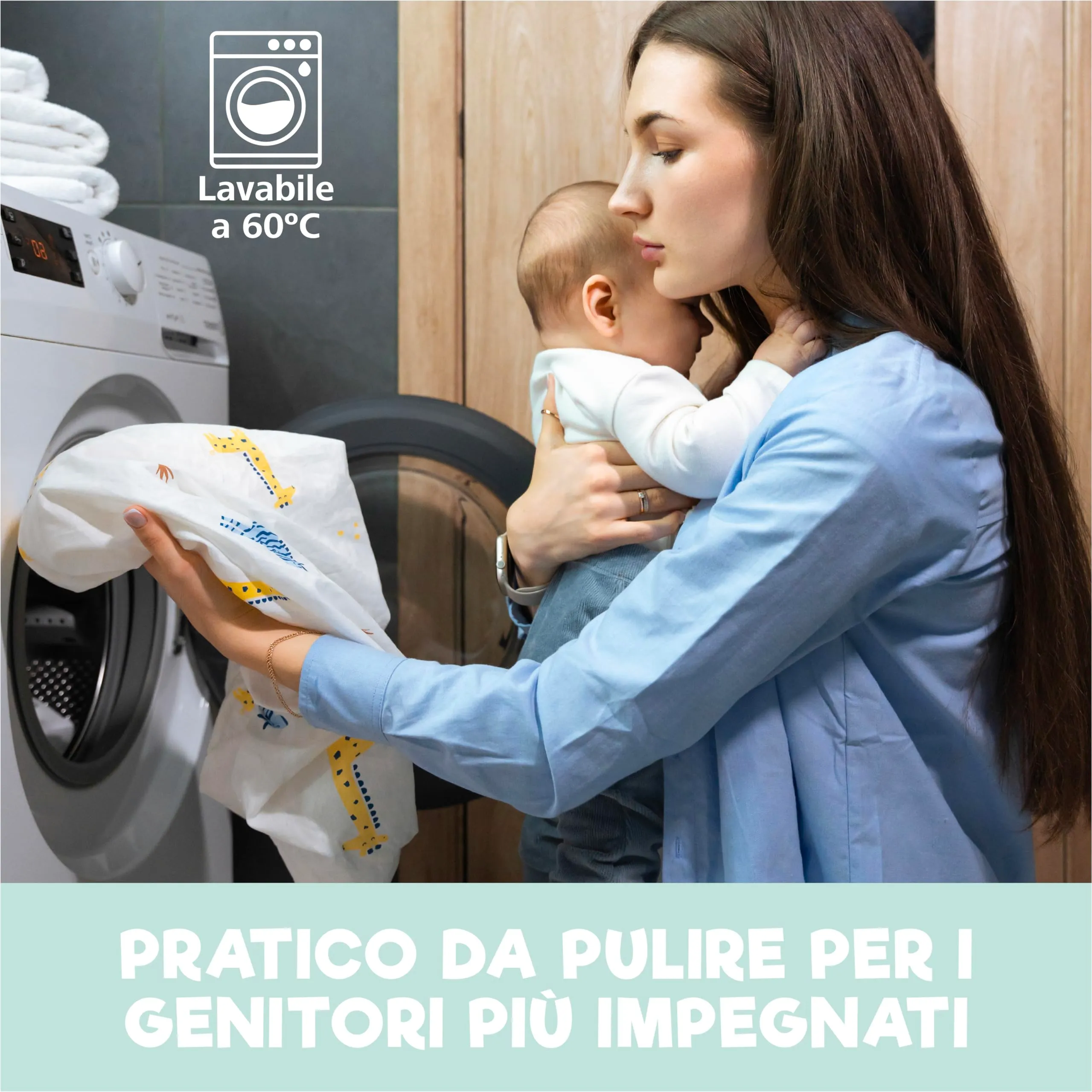 Sweety Fox - 2 Lenzuola culla Neonato 50x83 + 1 Coprimaterasso Impermeabile - immagine 7