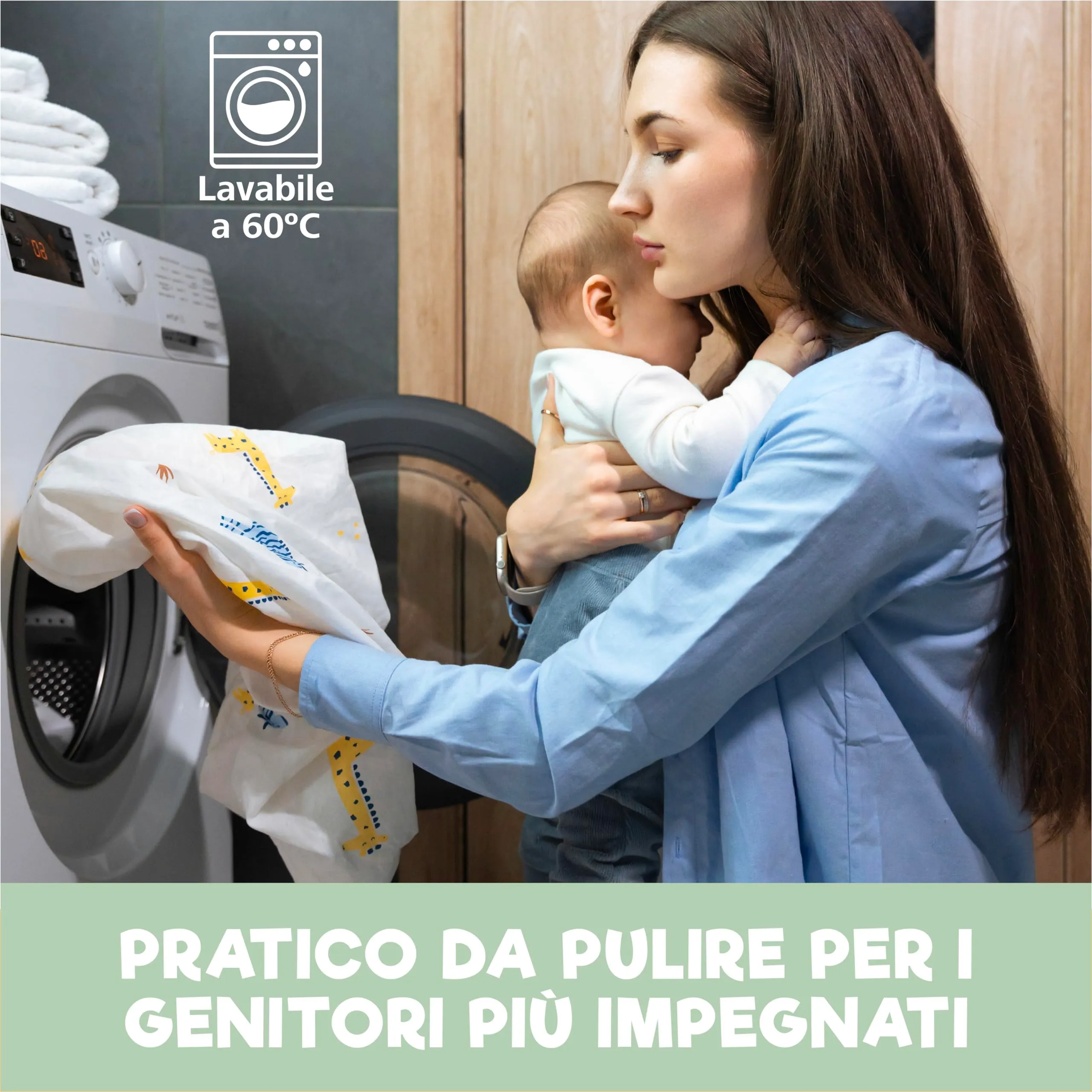 Sweety Fox Set 2 Lenzuola Culla Neonato 50x83 e 1 Coprimaterasso Impermeabile - immagine 7