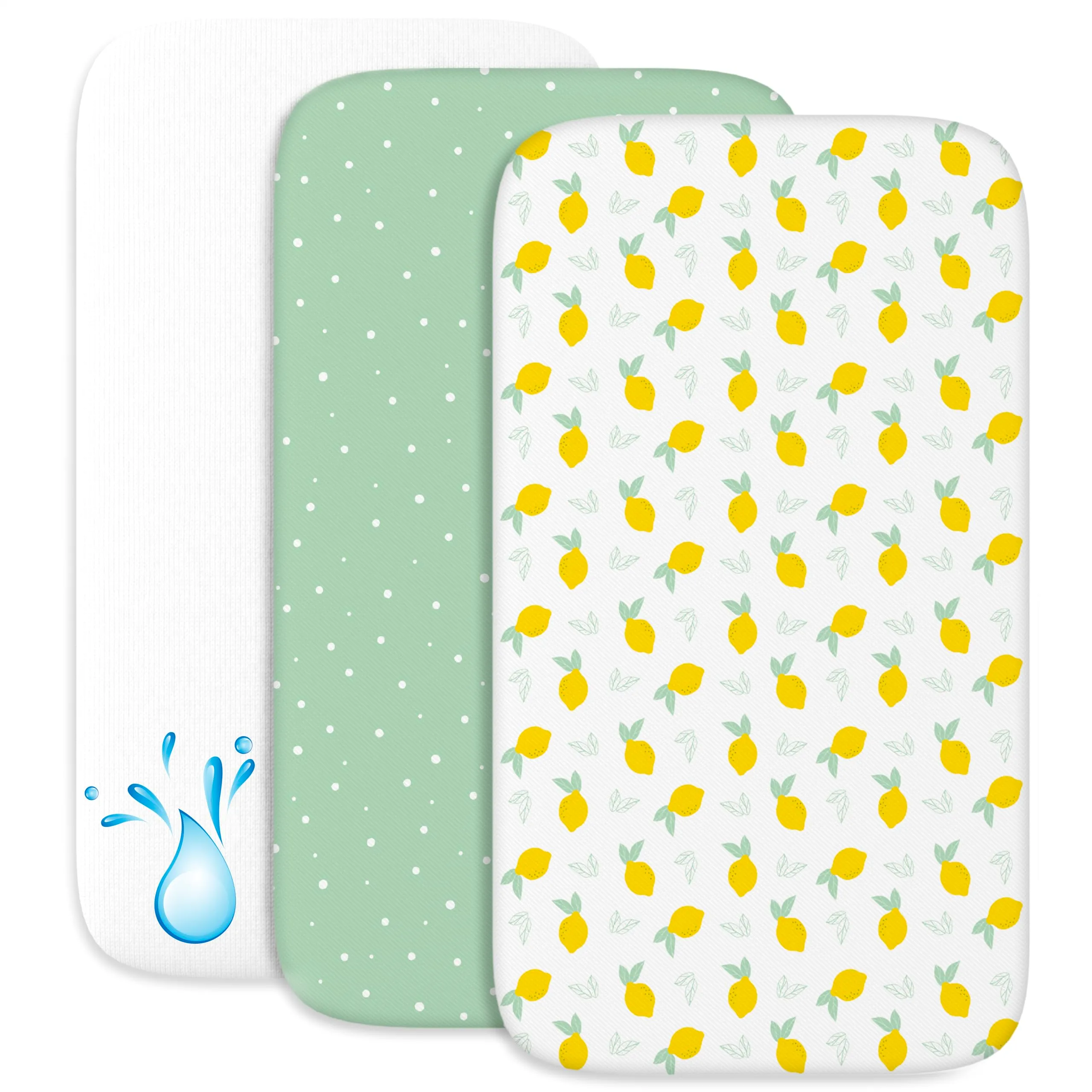 Sweety Fox Set 2 Lenzuola Culla Neonato 55x90 cm e 1 Coprimaterasso Impermeabile - immagine 1