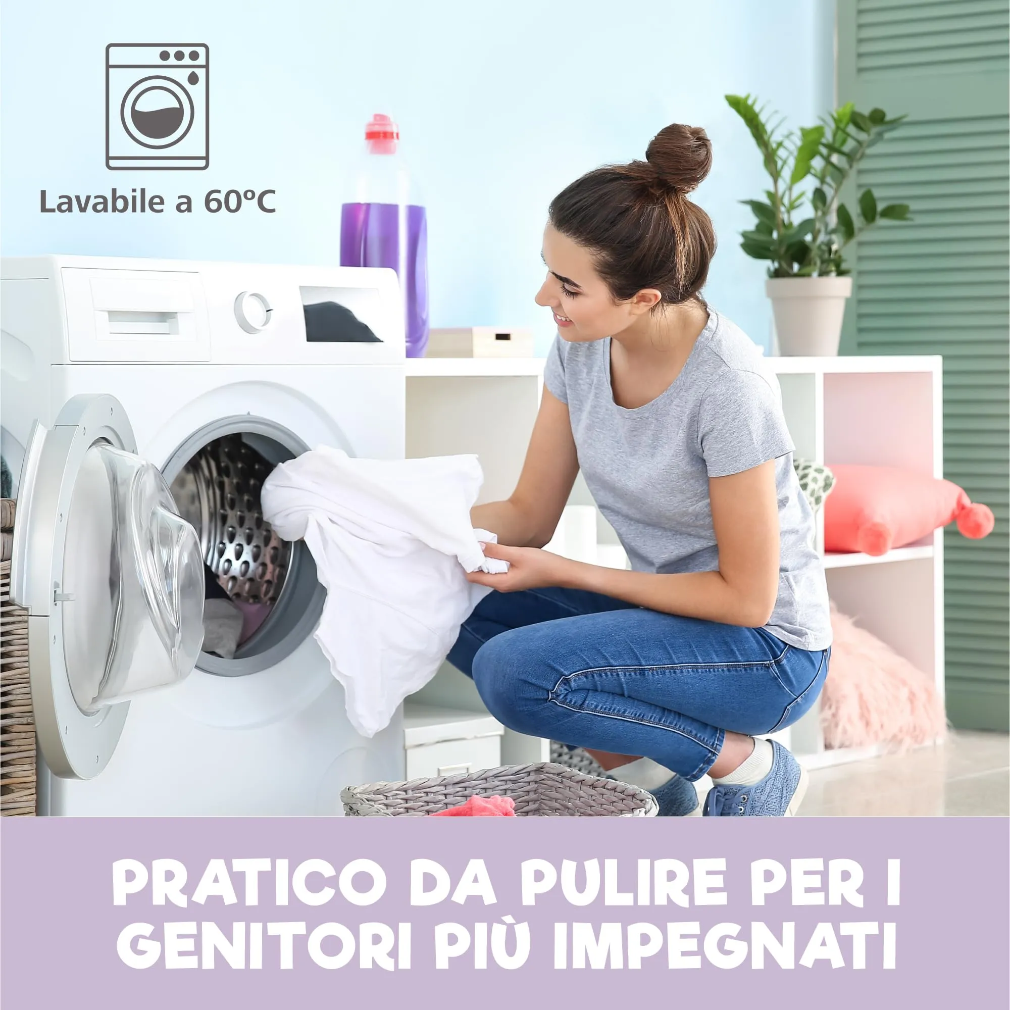Sweety Fox Set 2 Lenzuola Culla Neonato 50x83 cm e 1 Coprimaterasso Impermeabile - immagine 7