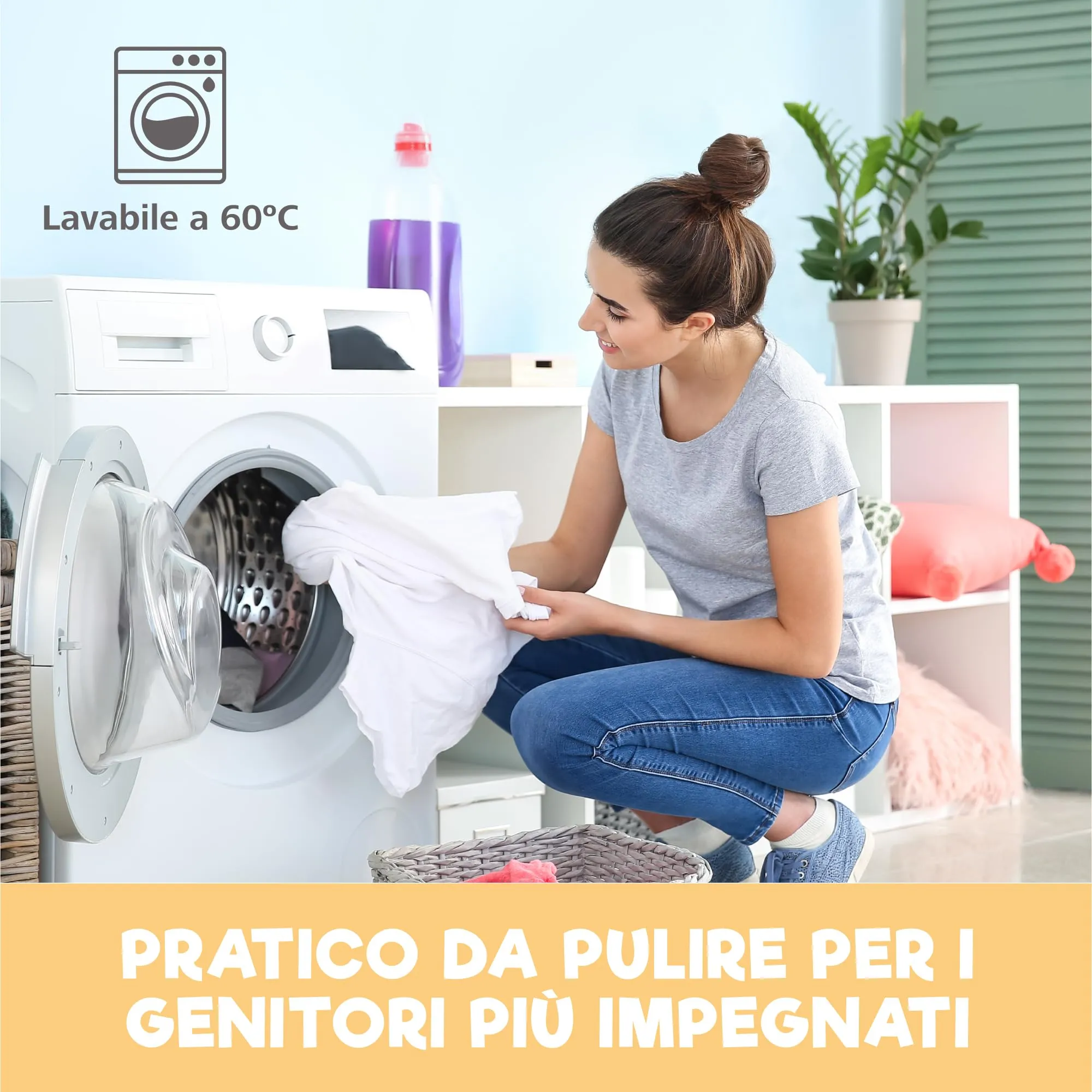 Sweety Fox Set 2 Lenzuola Culla Neonato 55x90 e 1 Coprimaterasso Impermeabile - immagine 7
