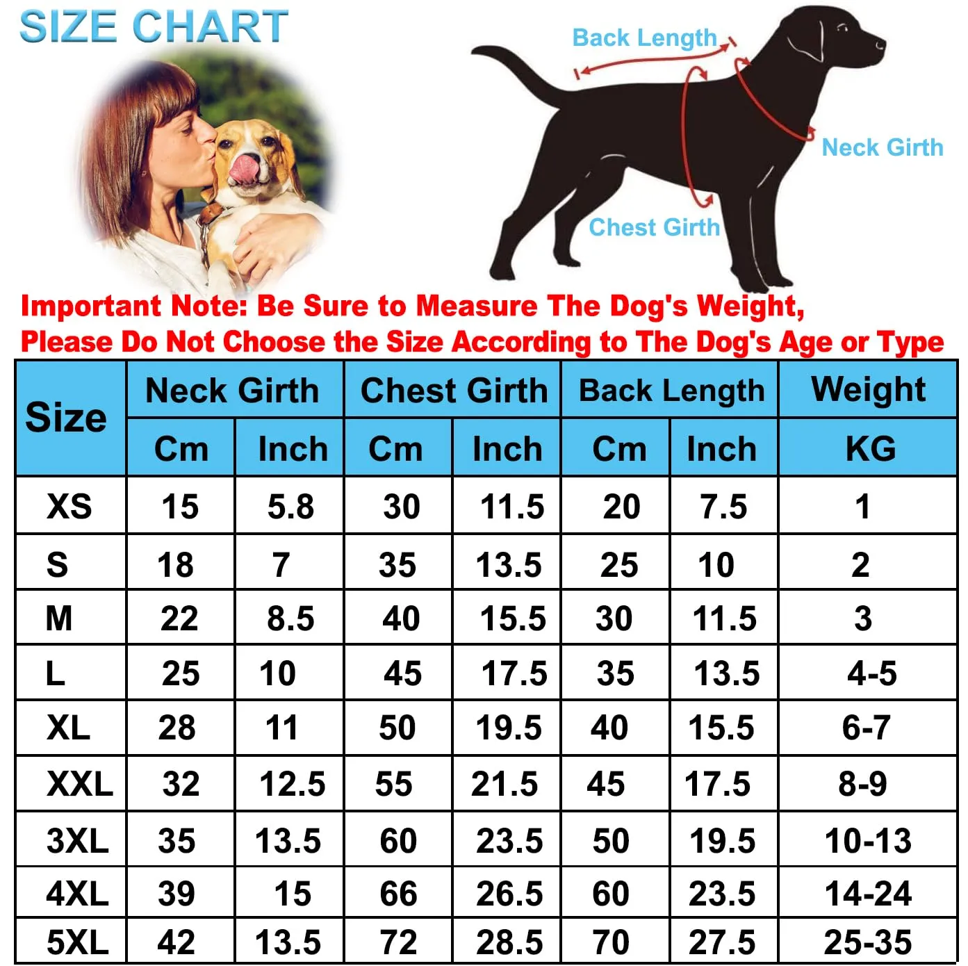 HuaLiSiJi Maglioncino Felpa per Cani in Cotone e Pile, 4XL, Blu Scuro+Blu Navy - immagine 6