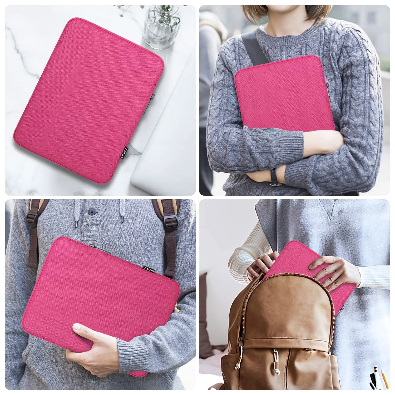 MoKo Borsa Sleeve per Tablet 9-11 Pollici, Sottile - immagine 8