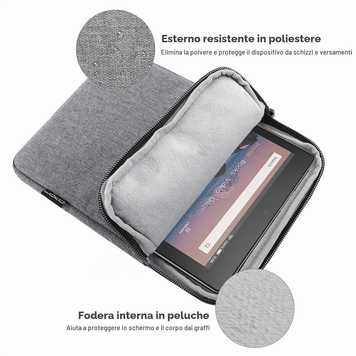 MoKo Borsa per tablet 7-8 pollici imbottita - immagine 3