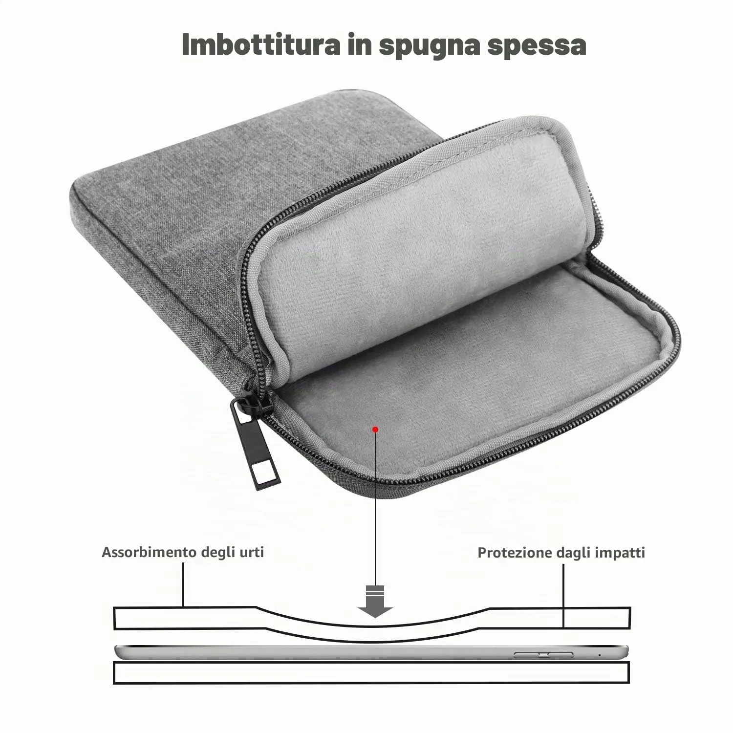 MoKo Borsa per tablet 7-8 pollici imbottita - immagine 4