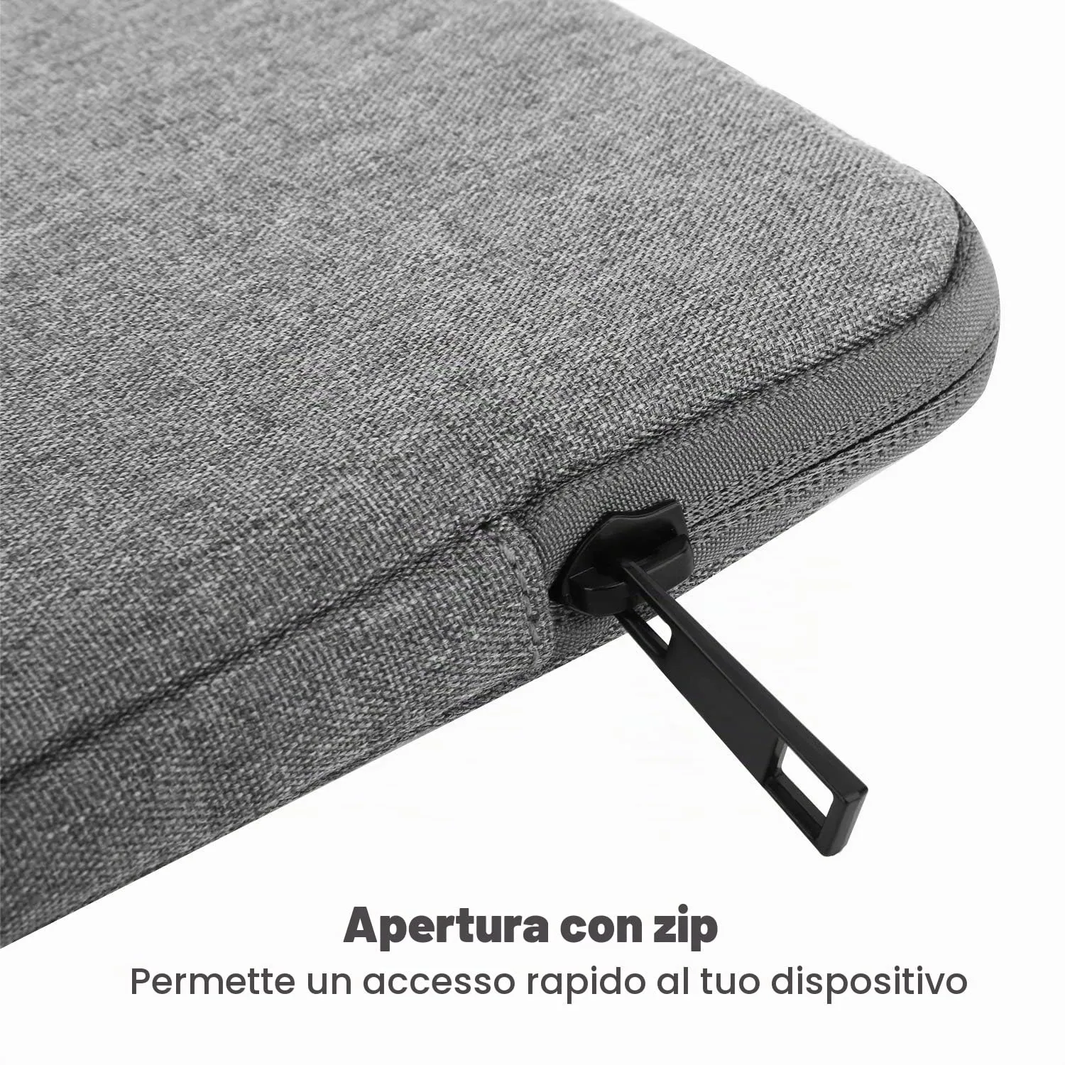 MoKo Borsa Sleeve per Tablet 9-11 Pollici, Sottile - immagine 5
