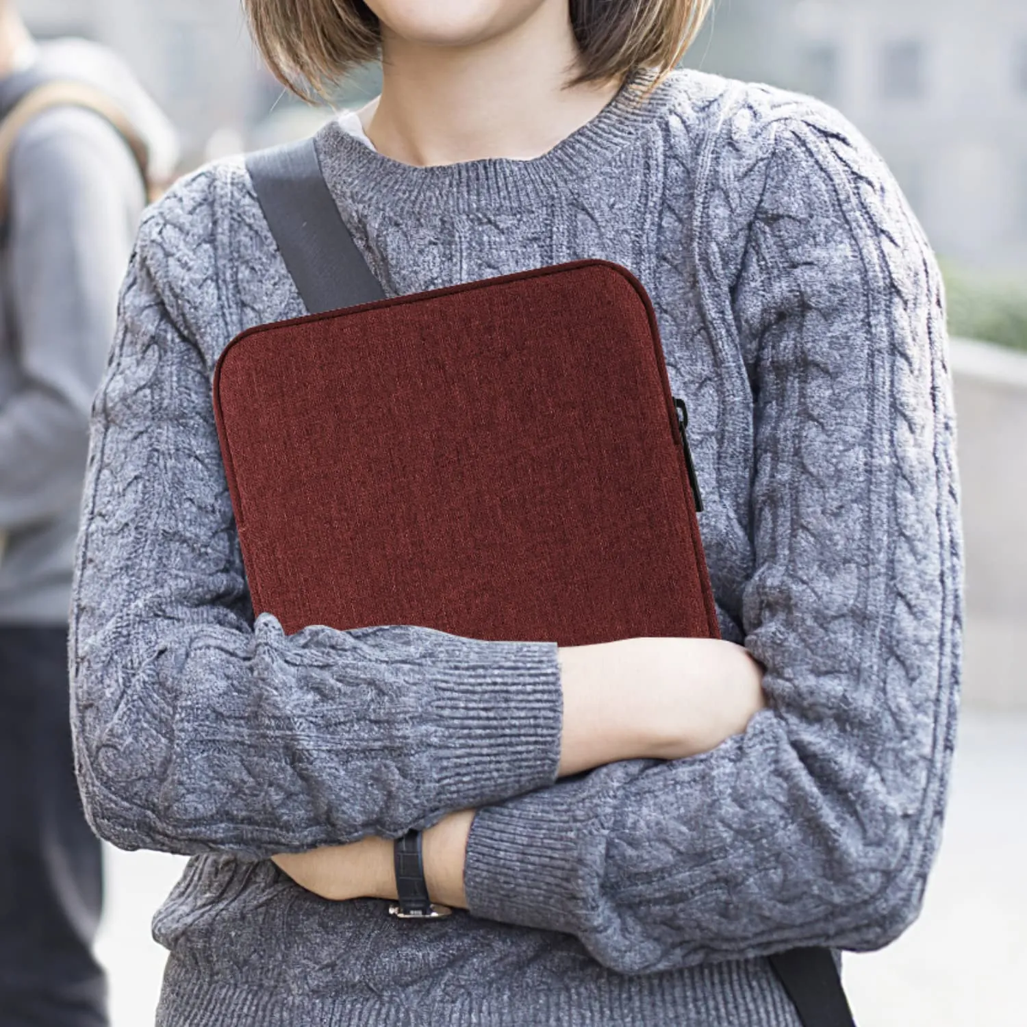 MoKo Borsa Sleeve per Tablet 9-11 Pollici, Sottile - immagine 7