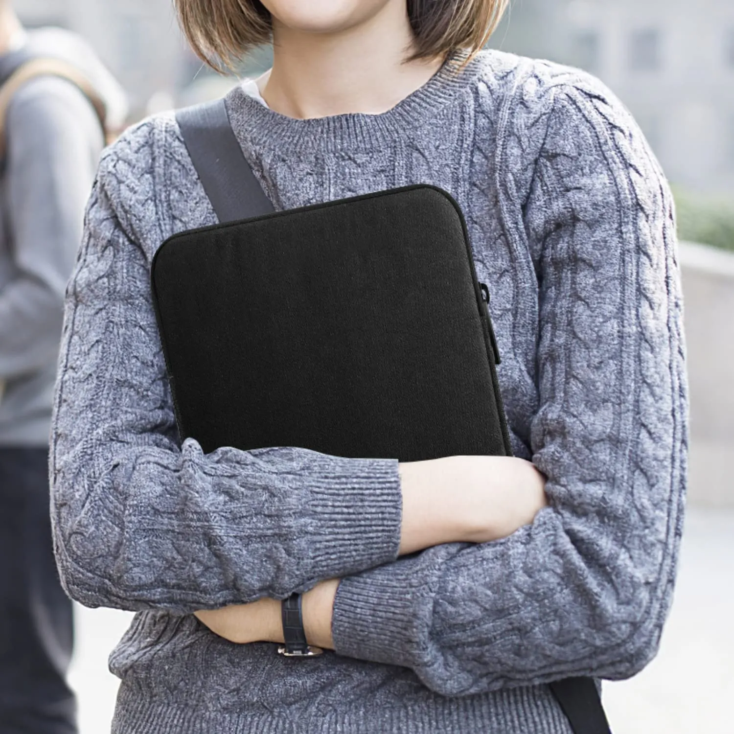 MoKo Borsa per Tablet 13 Pollici con Tasca Accessori - immagine 7