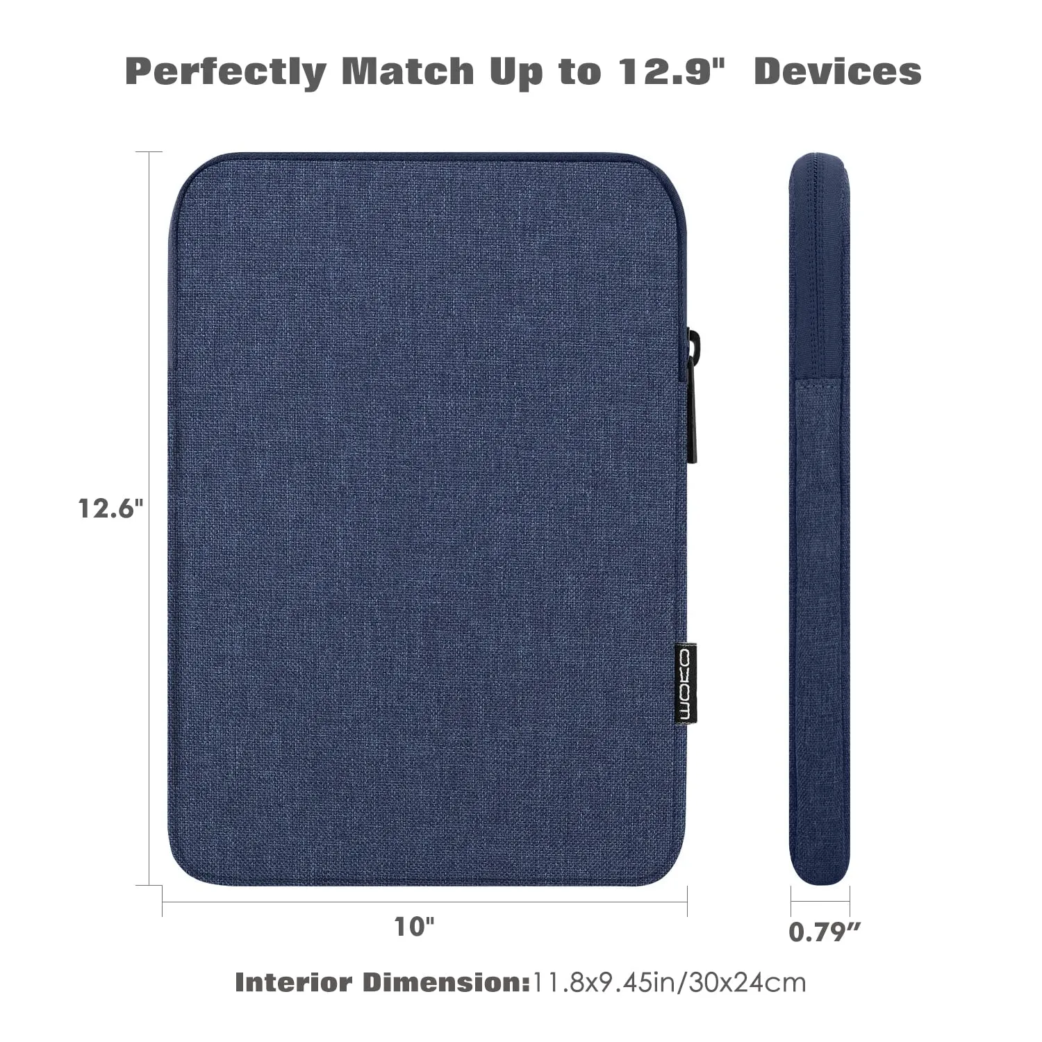 MoKo Borsa Sleeve per Tablet 13 Pollici con Cerniera - immagine 2