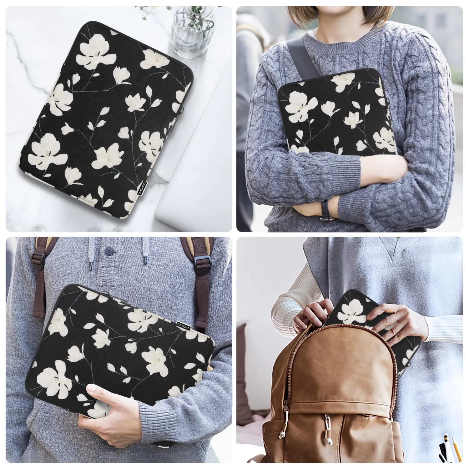 MoKo Borsa Sleeve per Tablet 9-11 Pollici, Sottile - immagine 8