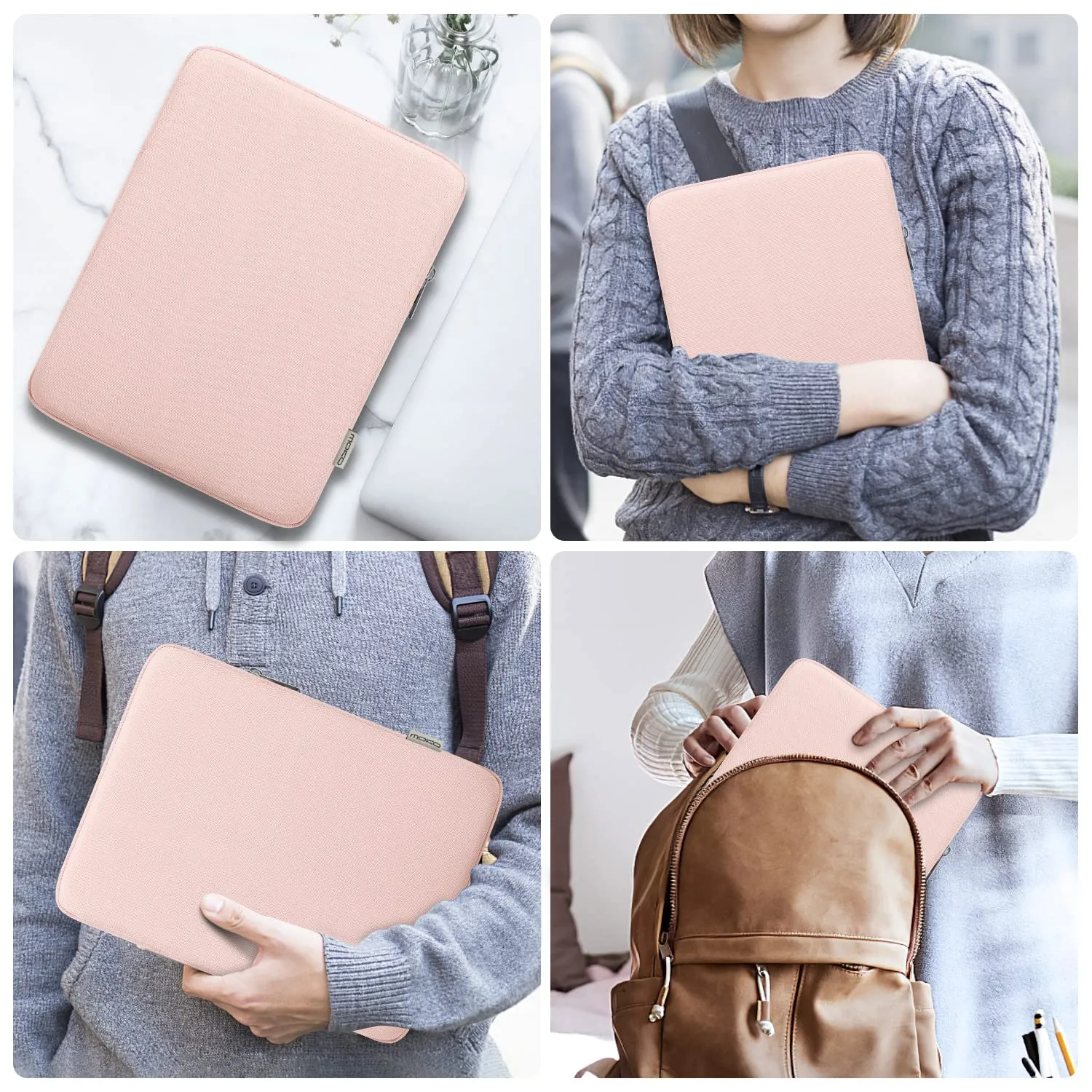 MoKo Borsa Sleeve per Tablet 9-11 Pollici, Sottile - immagine 8