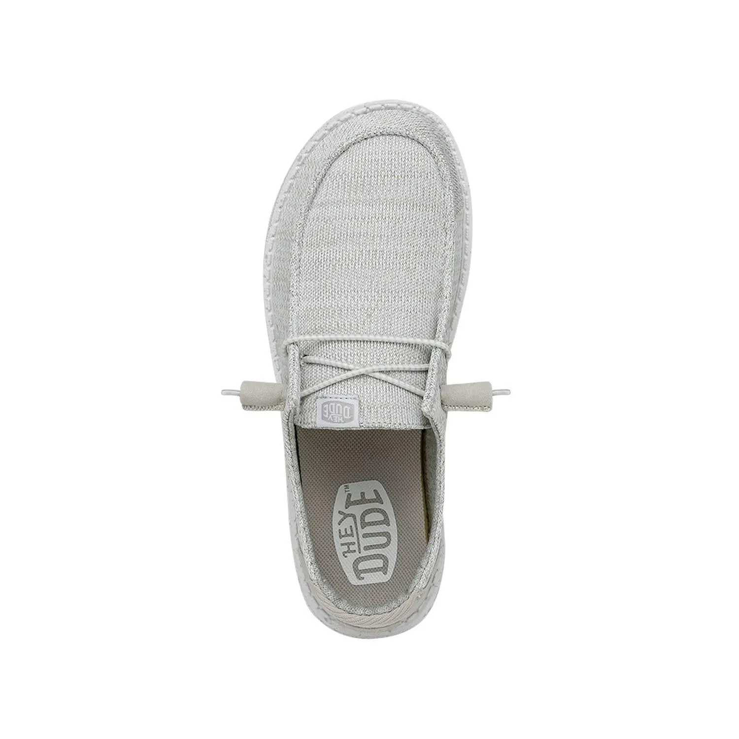 HEYDUDE Women Wendy Sport Mesh Grey Casual Moccasin 39 EU - immagine 2