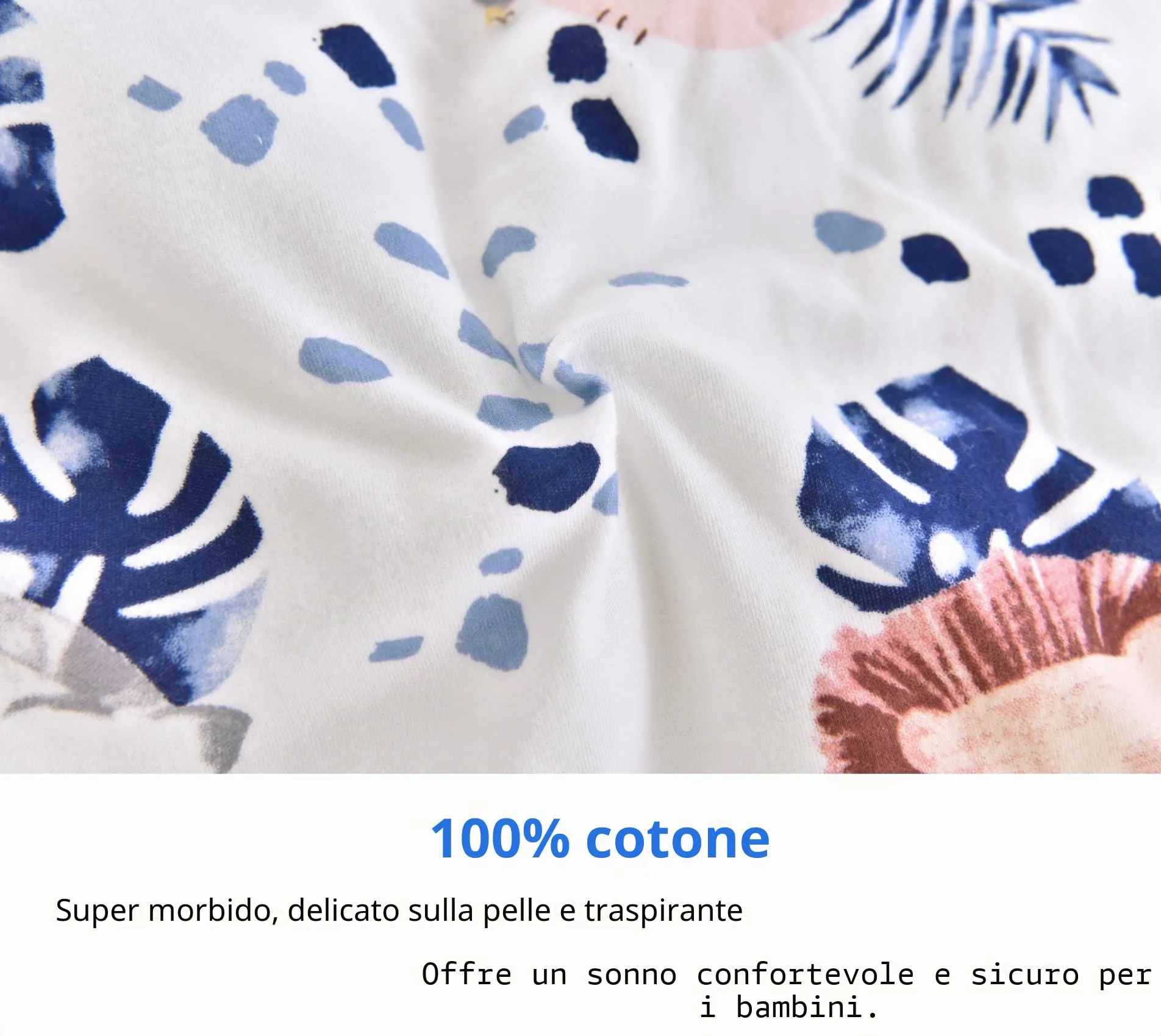 Chilsuessy Sacco nanna invernale con gambe, 2.5 Tog, Giungla Leone, 100 cm (altezza bambino 105-115 cm) - immagine 7