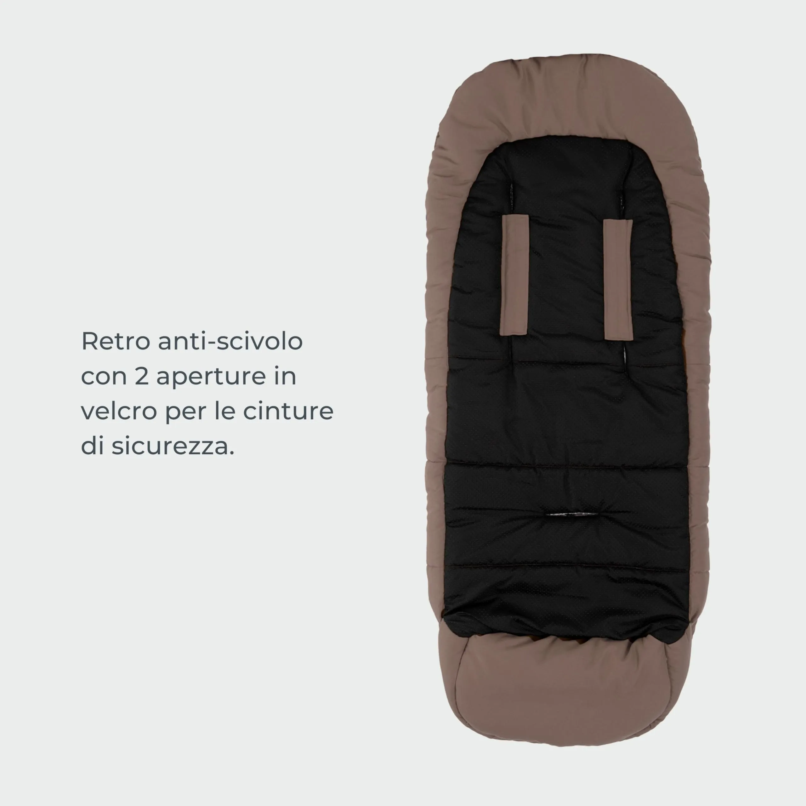Nuvita 9545 Junior City Sacco Universale per Passeggino, 6-36 Mesi, 100 cm, Grigio - immagine 5
