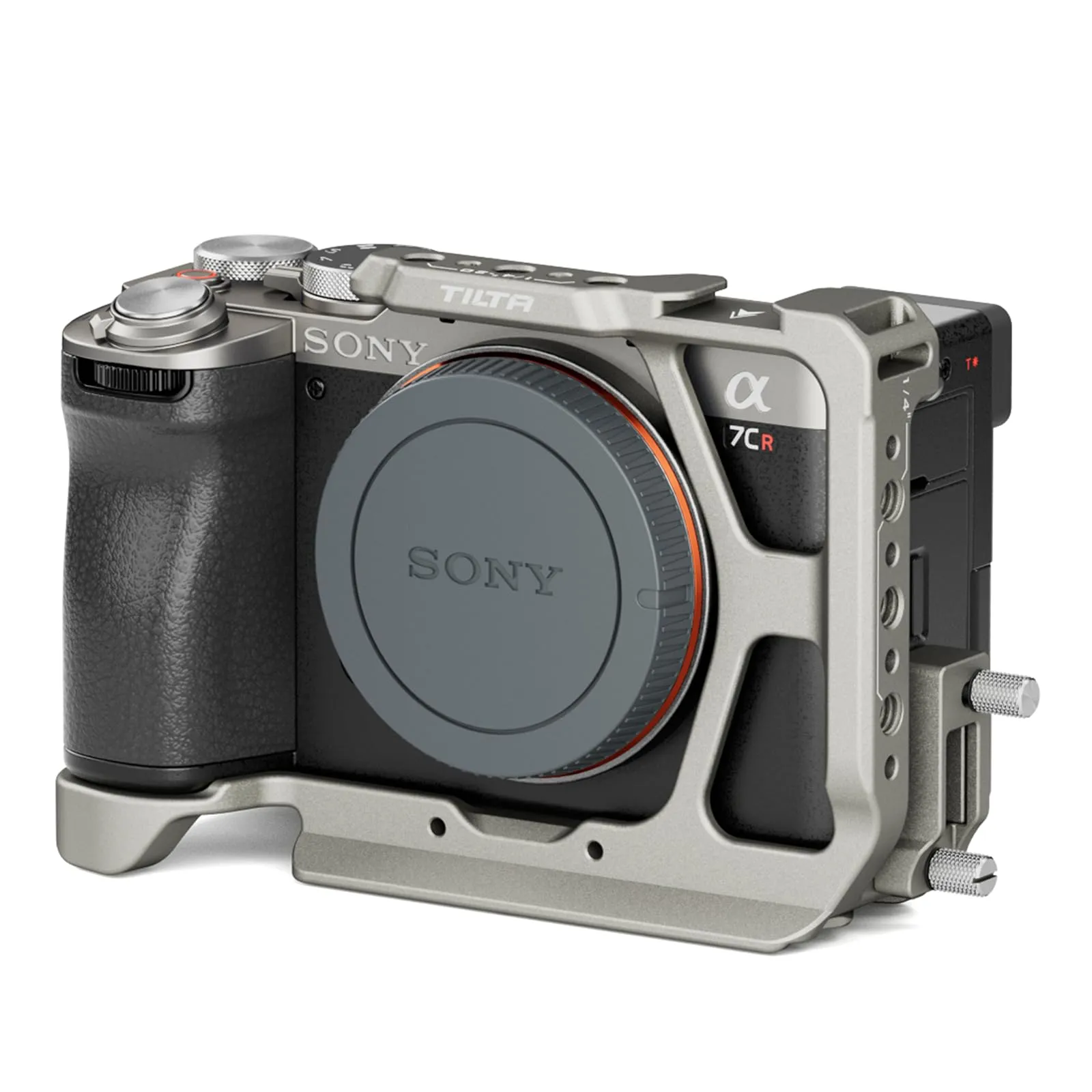 Tilta Mezza Gabbia per Sony a7C II/R con Morsetto Cavo HDMI, Grigio Titanio TA-T60-HCC-TG - immagine 8
