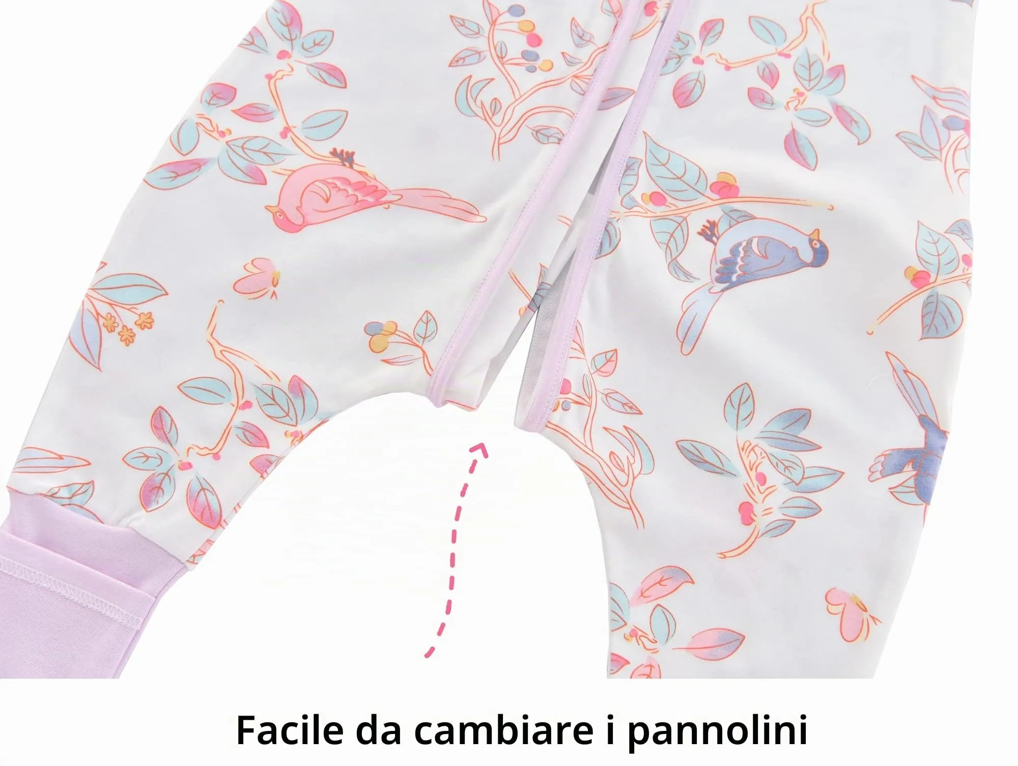 Chilsuessy Sacco Nanna con Gambe 1,5 Tog, 100 cm (Altezza 105-115 cm) - immagine 3