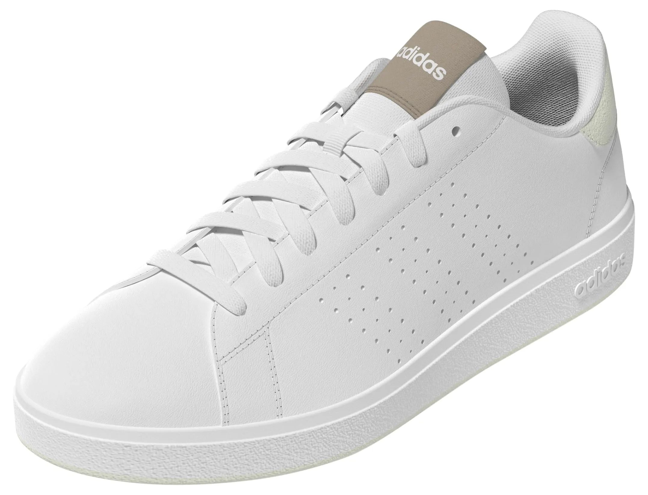 adidas Uomo Advantage Base 2.0 Shoes, Cloud White/Cloud White/Orbit Grey, 36 2/3 EU - immagine 5